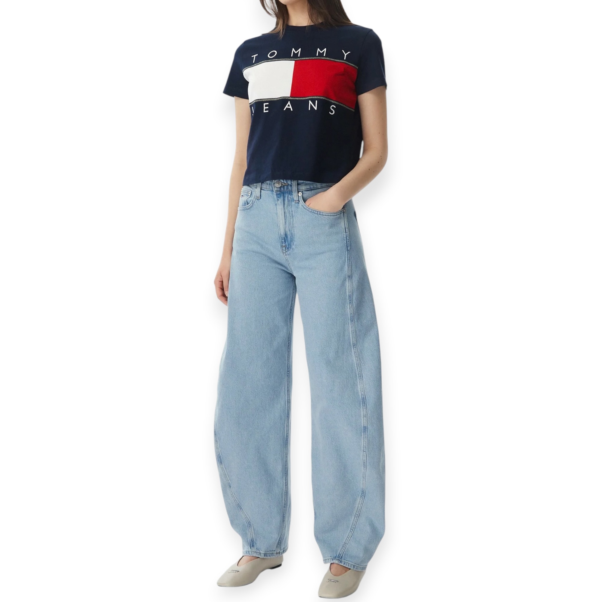 גינס נשים TOMMY HILFIGER JEANS