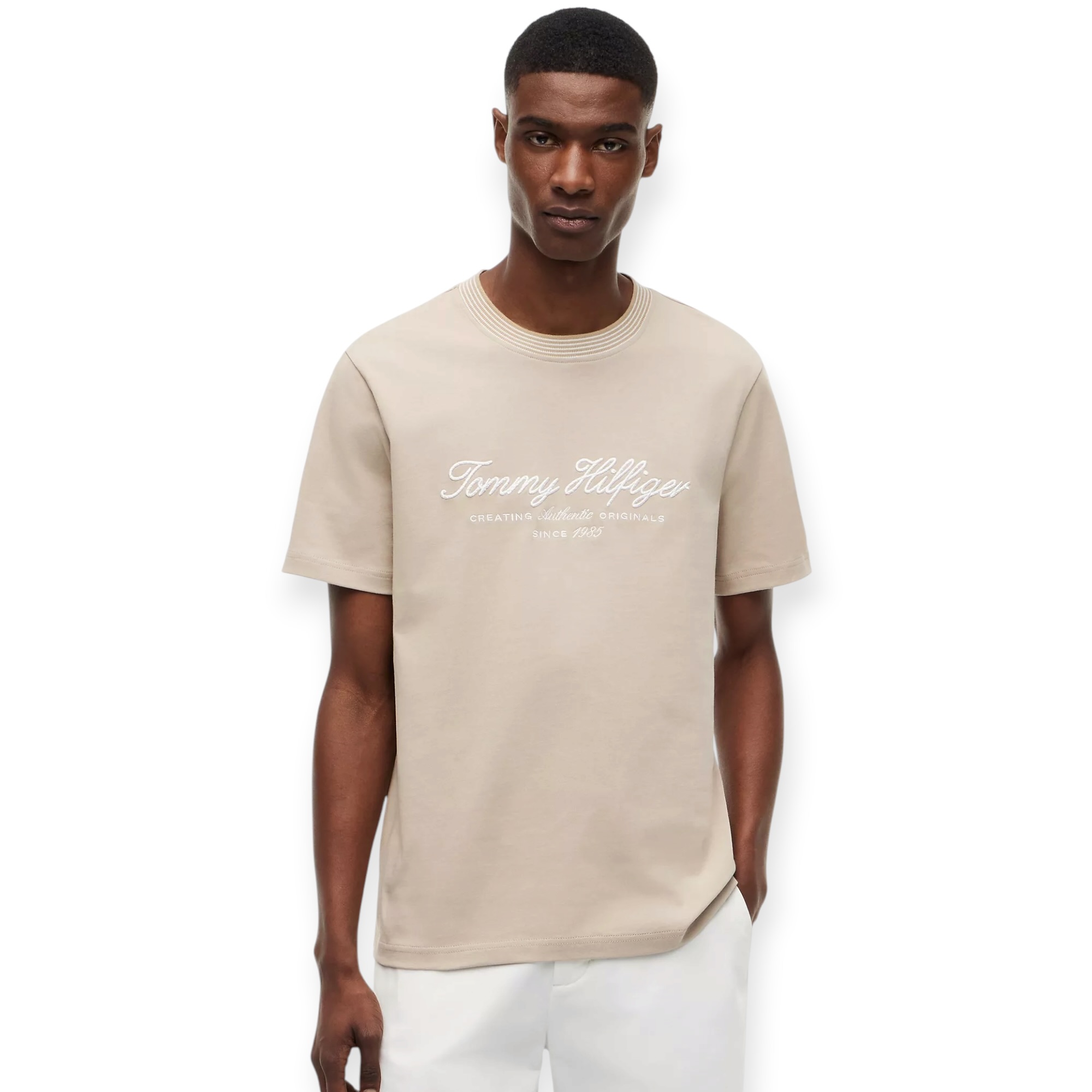 חולצה גברים TOMMY HILFIGER TEE חולצה גברים TOMMY HILFIGER TEE