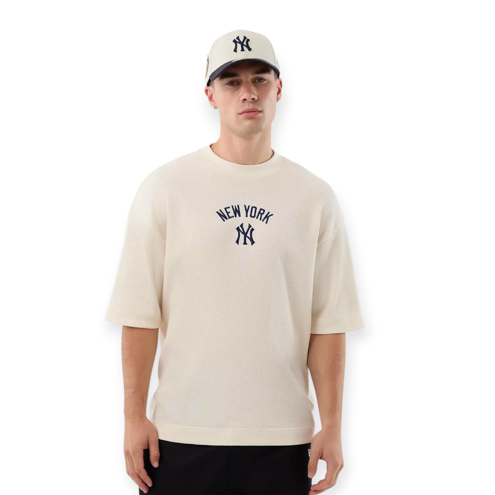 חולצה NEW ERA MLB WAFFLE BOX TEE