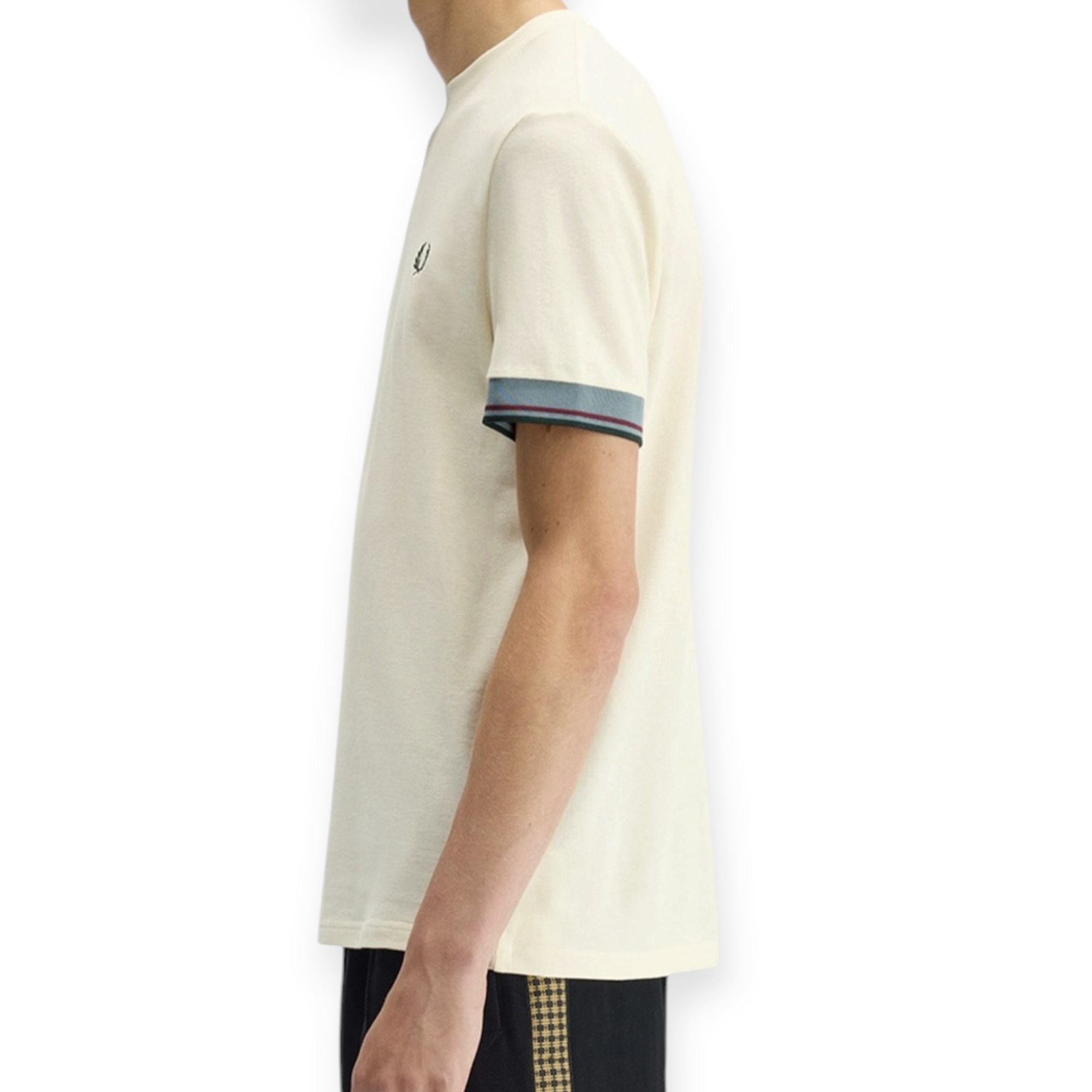 חולצה גברים FRED PERRY TWIN TIPPED TEE SHIRT חולצה גברים FRED PERRY TWIN TIPPED TEE SHIRT