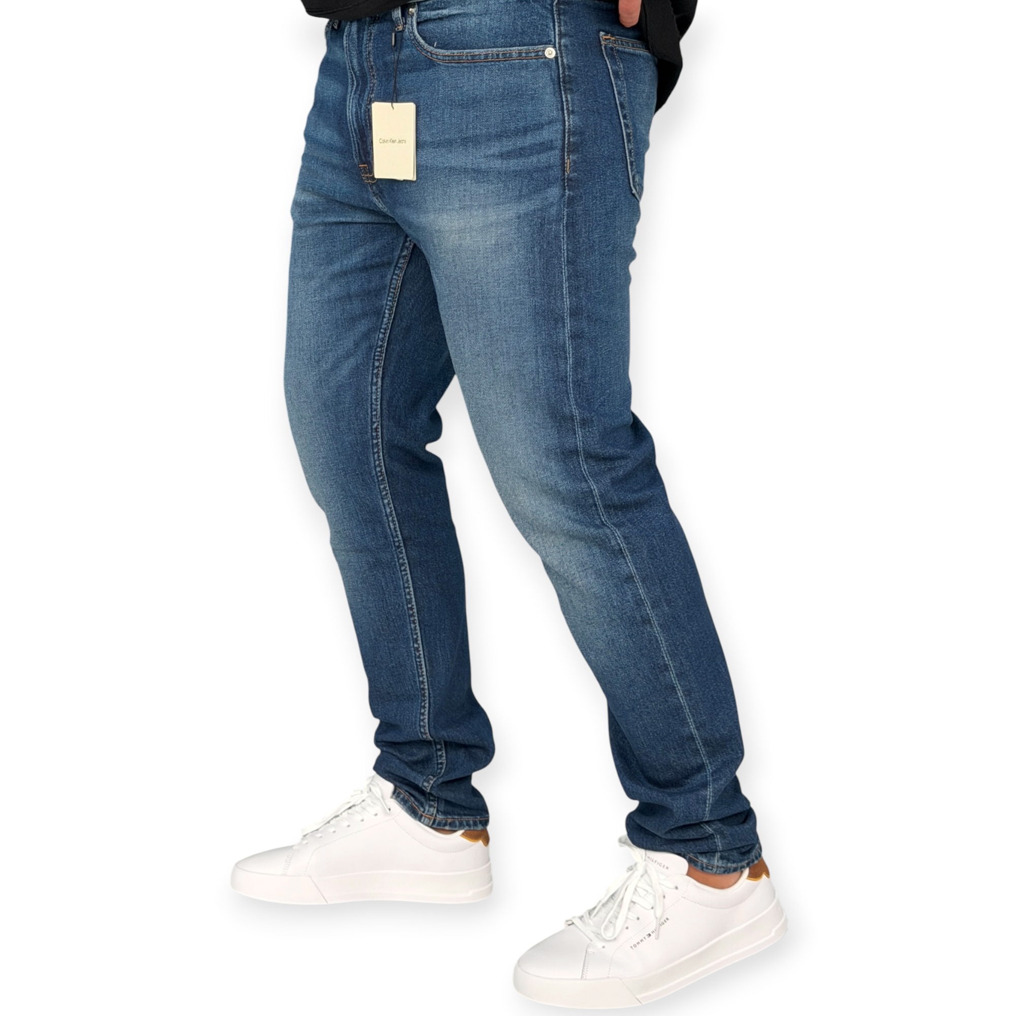 גינס גברים CALVIN KLEIN SCLASSIC TAPER JEANS