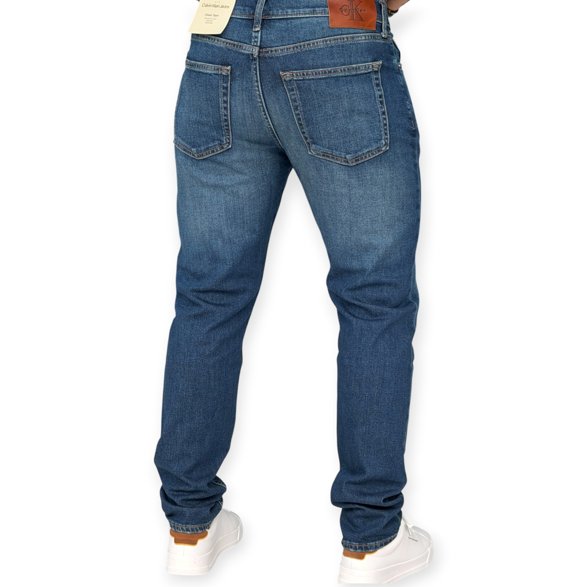 גינס גברים CALVIN KLEIN SCLASSIC TAPER JEANS