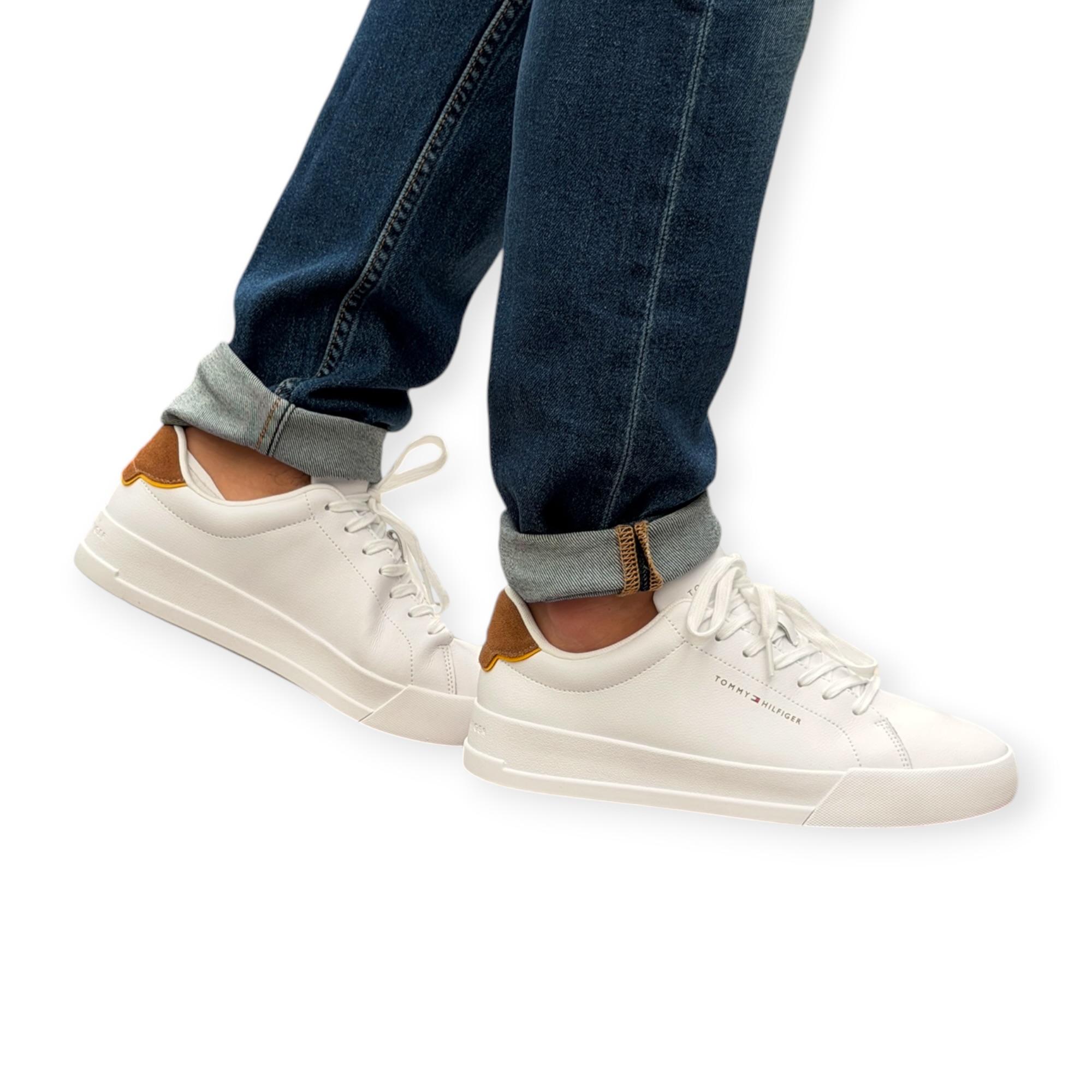 נעלי גברים TOMMY HILFIGER TH COURT LTH