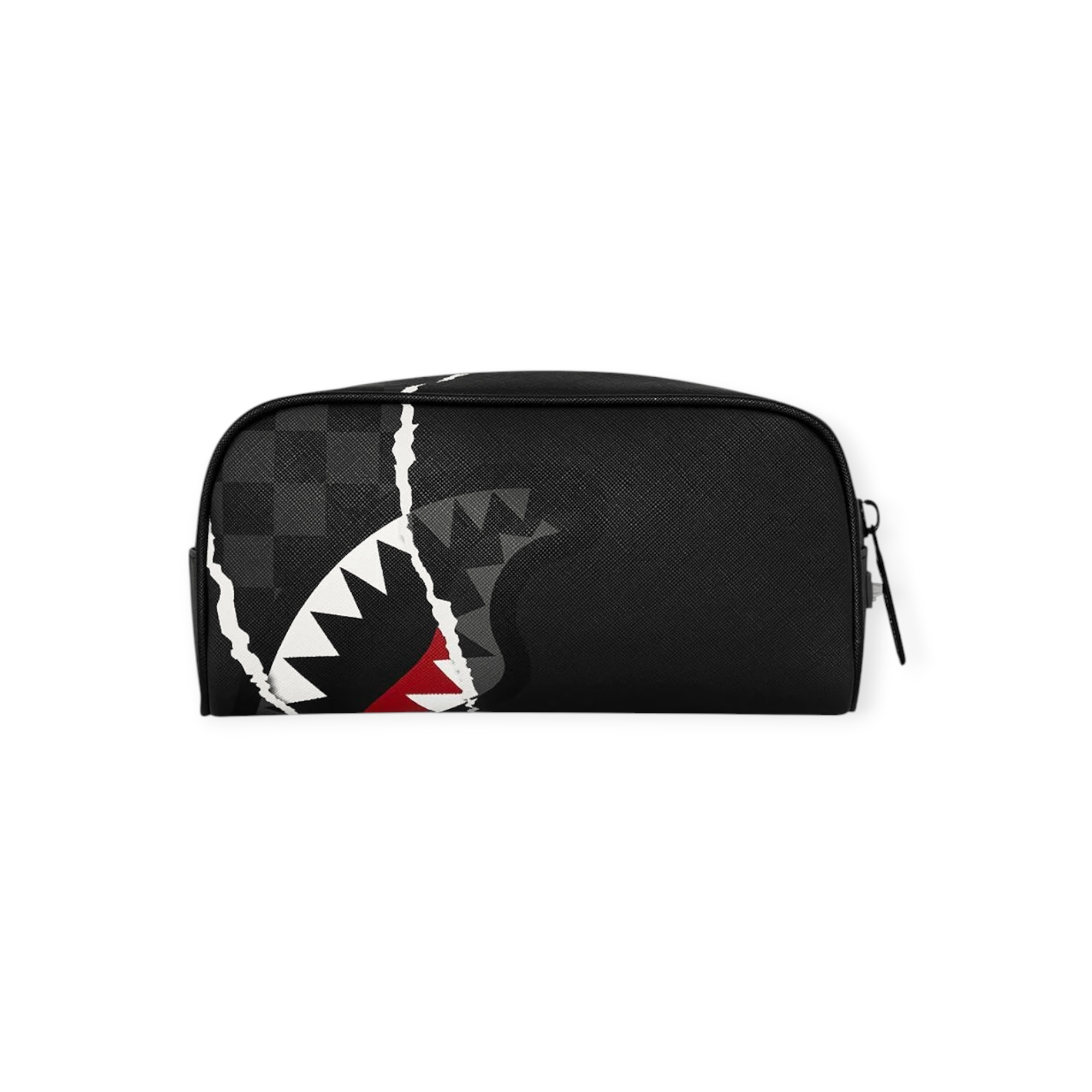 קלמר במכירה מוקדמת צפי הגעה עד 16.7 SPRAYGROUND CENTER RIP REVEALING GRAY CHECK POUCH