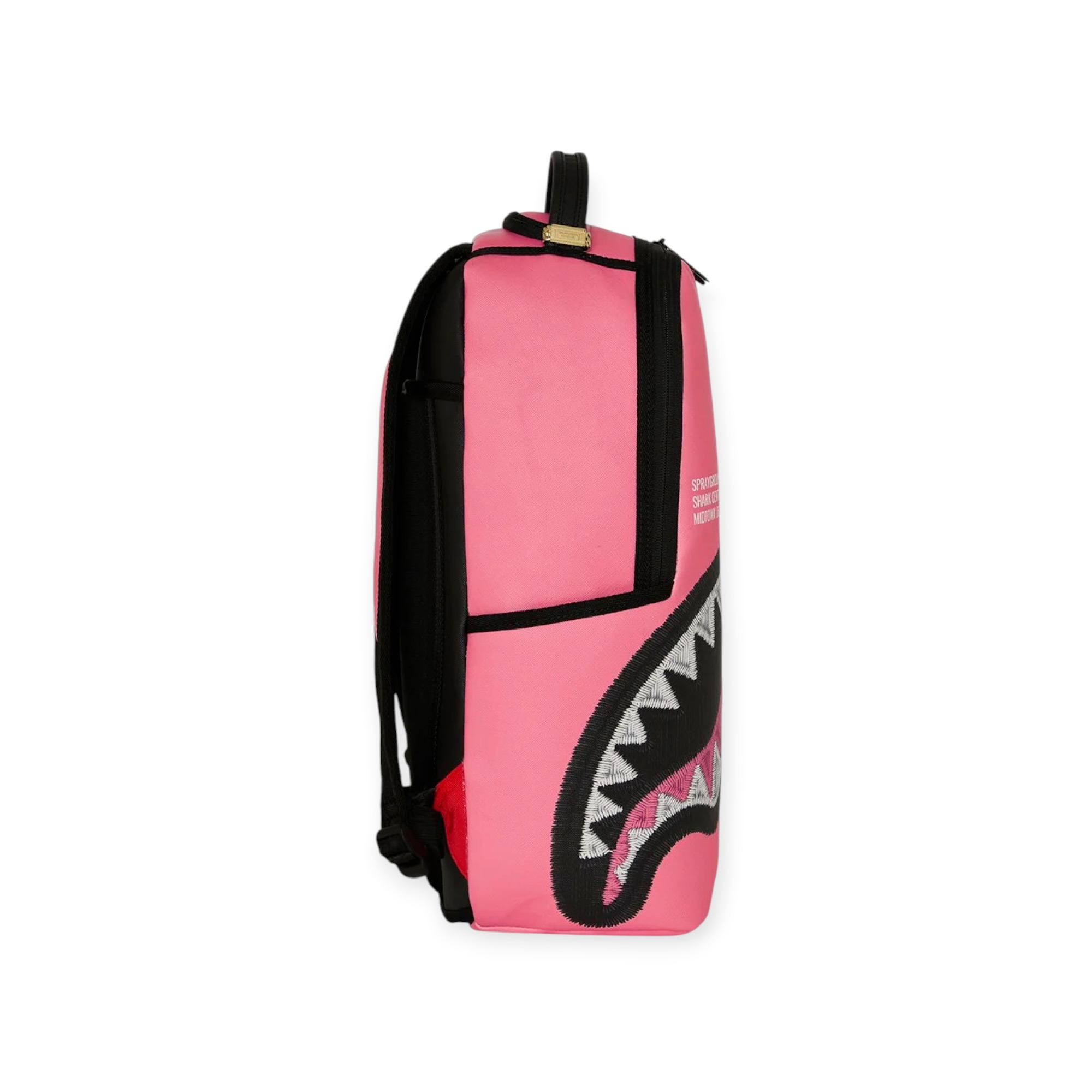 תיק גב מכירה מוקדמת צפי הגעה עד 16.7 SPRAYGROUND SHARK CENTRAL PINK EMBROIDERED SHARK BACKPACK תיק גב מכירה מוקדמת צפי הגעה עד 16.7 SPRAYGROUND SHARK CENTRAL PINK EMBROIDERED SHARK BACKPACK