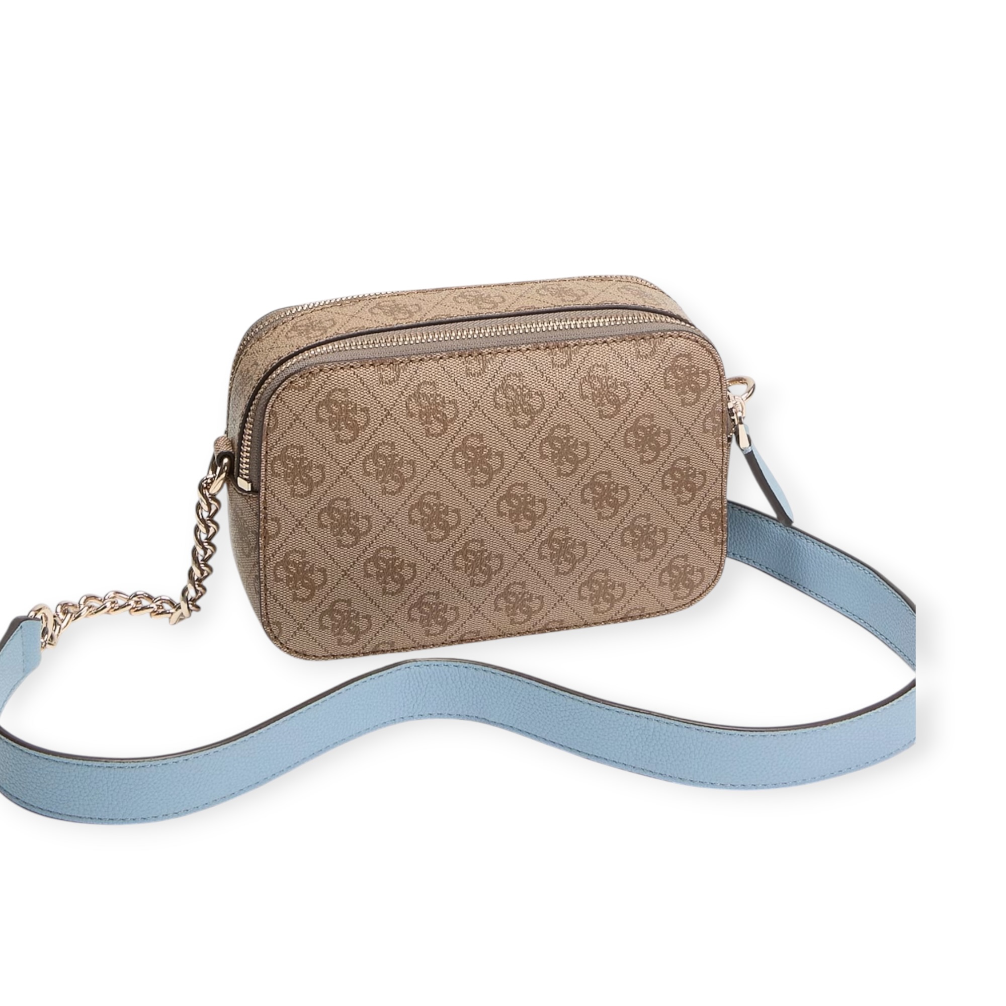 תיק GUESS NOELLE 2 CAMERA CROSSBODY תיק GUESS NOELLE 2 CAMERA CROSSBODY