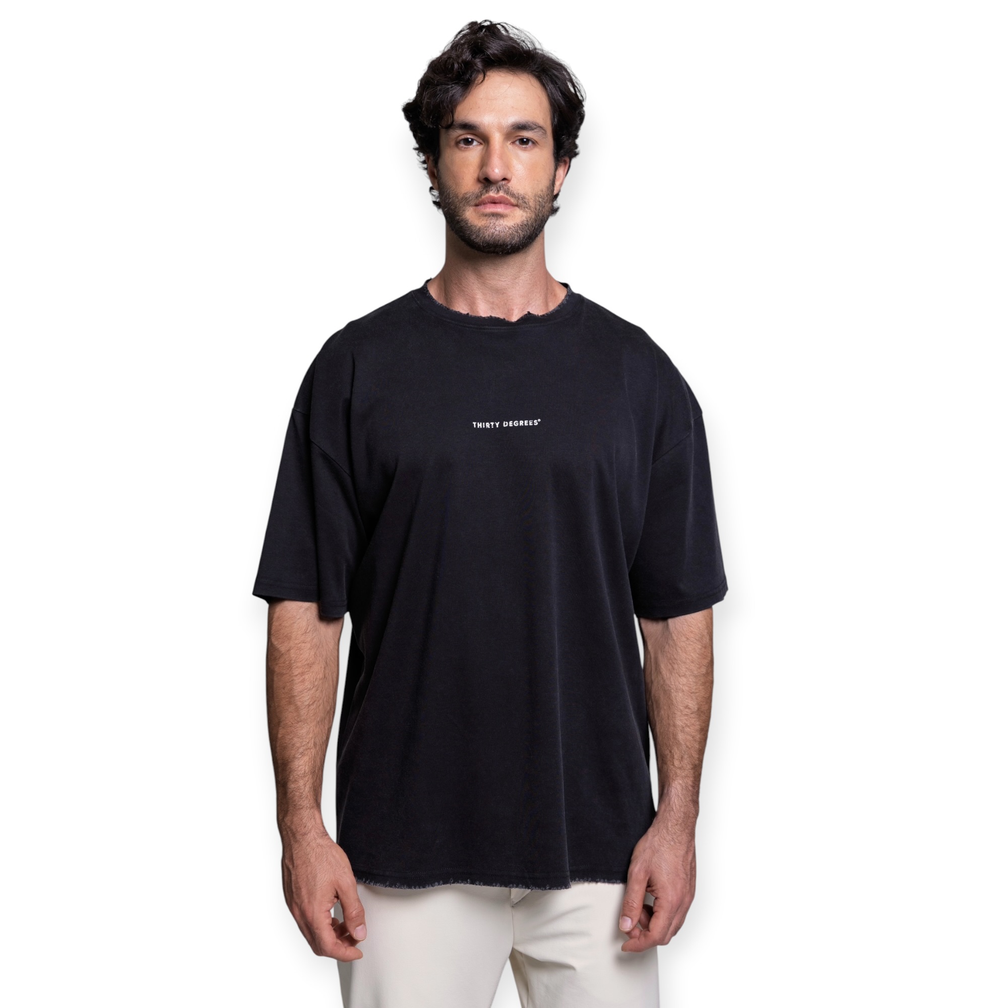 חולצה אוברסייז גברים THIRTY DEGREES OVERSIZE SHIRT
