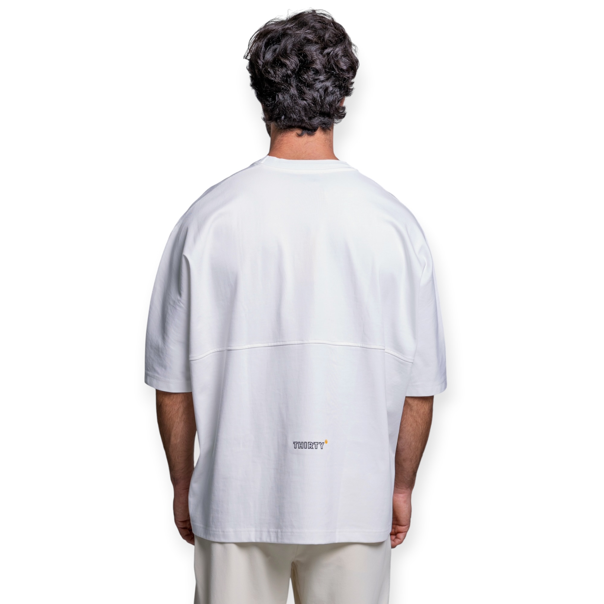 חולצה אוברסייז גברים THIRTY DEGREES OVERSIZE SPIN TEE