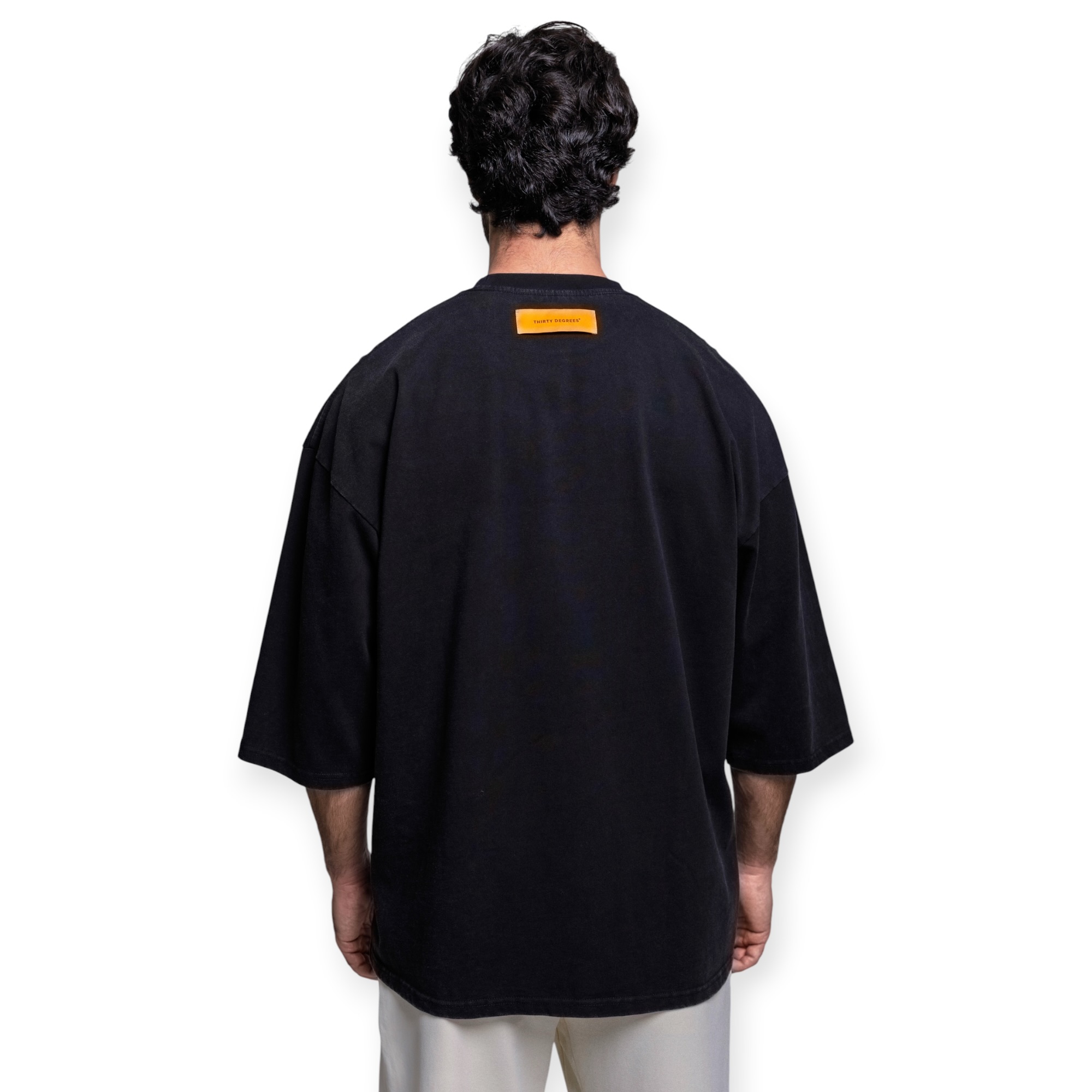 חולצה אוברסייז גברים THIRTY DEGREES OVERSIZE SHIRT