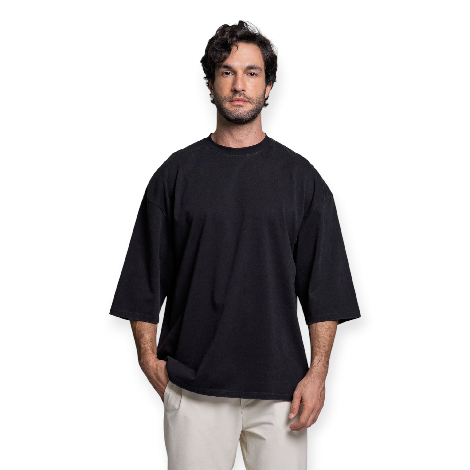 חולצה אוברסייז גברים THIRTY DEGREES OVERSIZE SHIRT