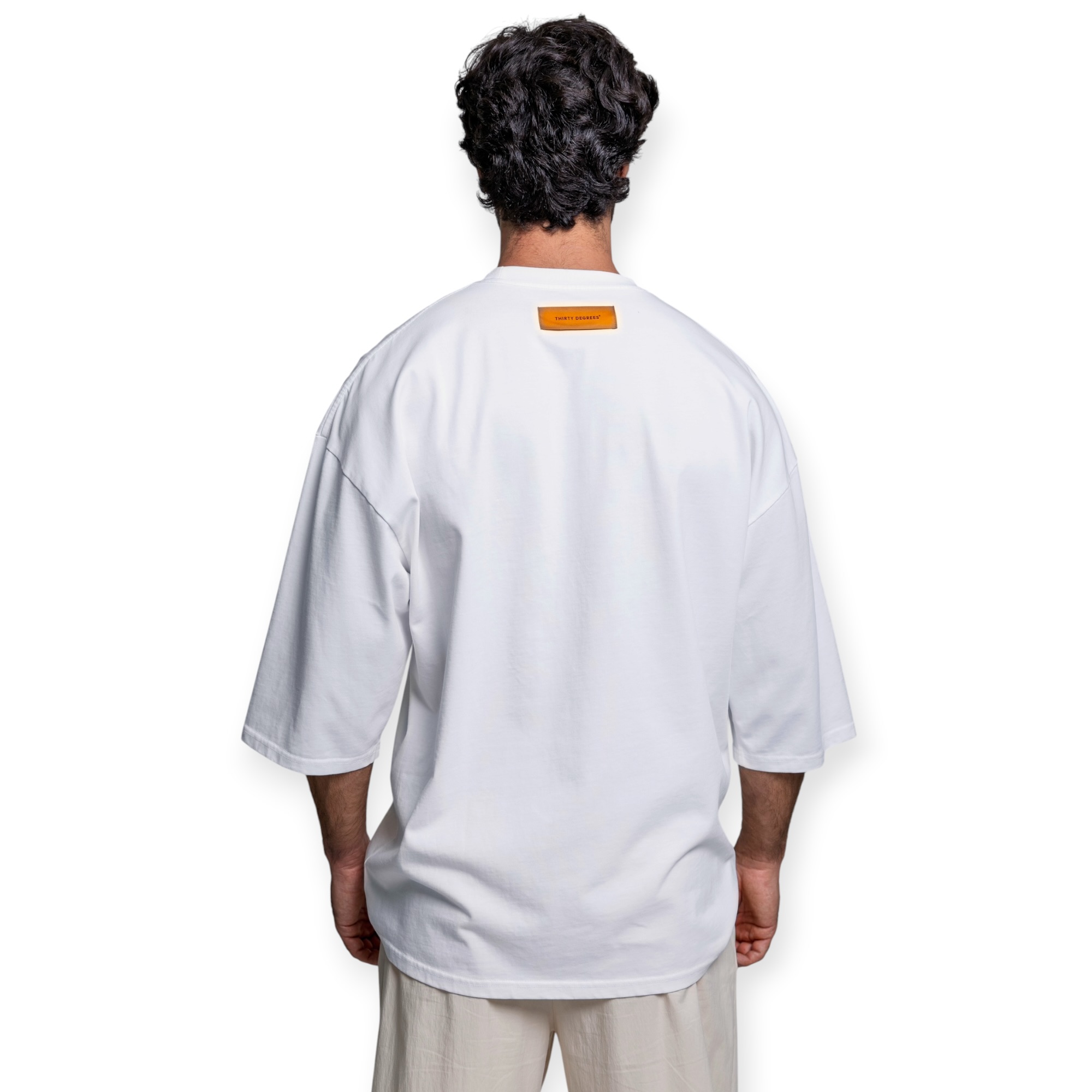 חולצה אוברסייז גברים THIRTY DEGREES OVERSIZE SHIRT