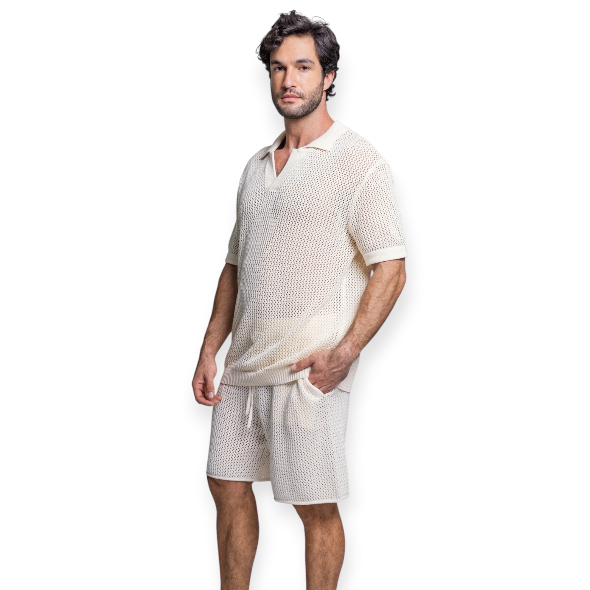 מכנס סריג גברים THIRTY DEGREES SHORTS WOVEN מכנס סריג גברים THIRTY DEGREES SHORTS WOVEN