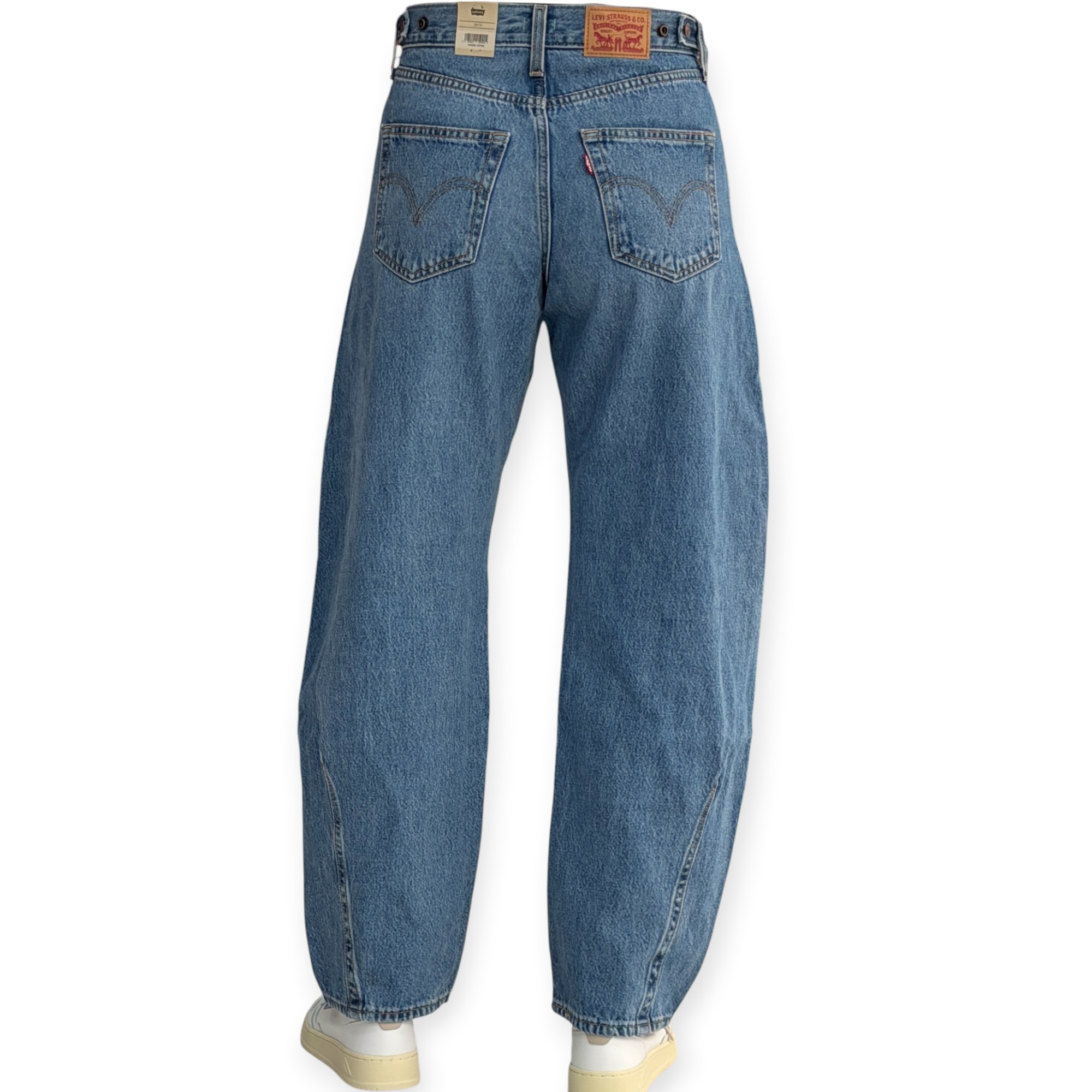 גינס נשים LEVIS CINCH BAGGY BARREL JEANS
