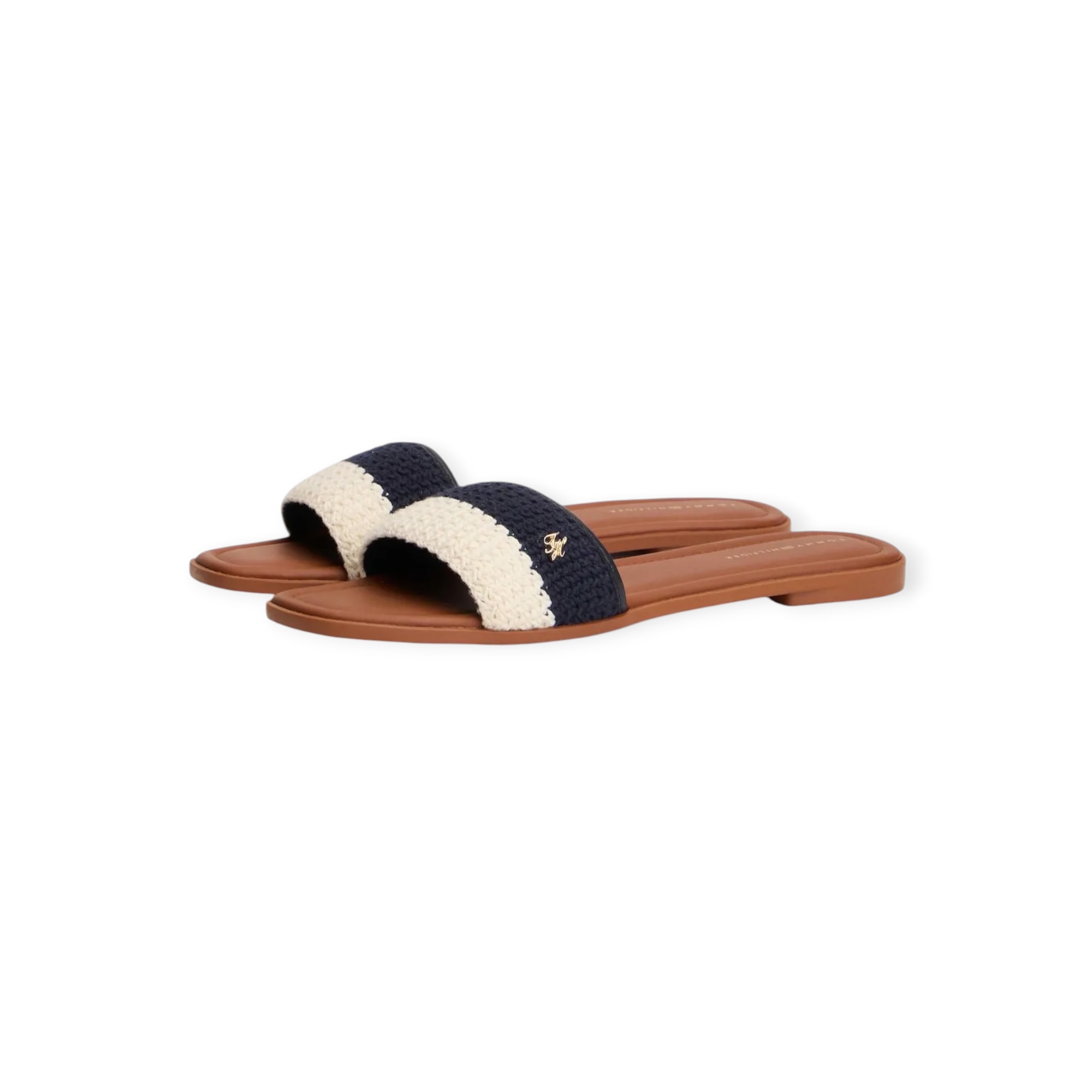 נעלי נשים TOMMY HILFIGER FLAT MULE CROCHET