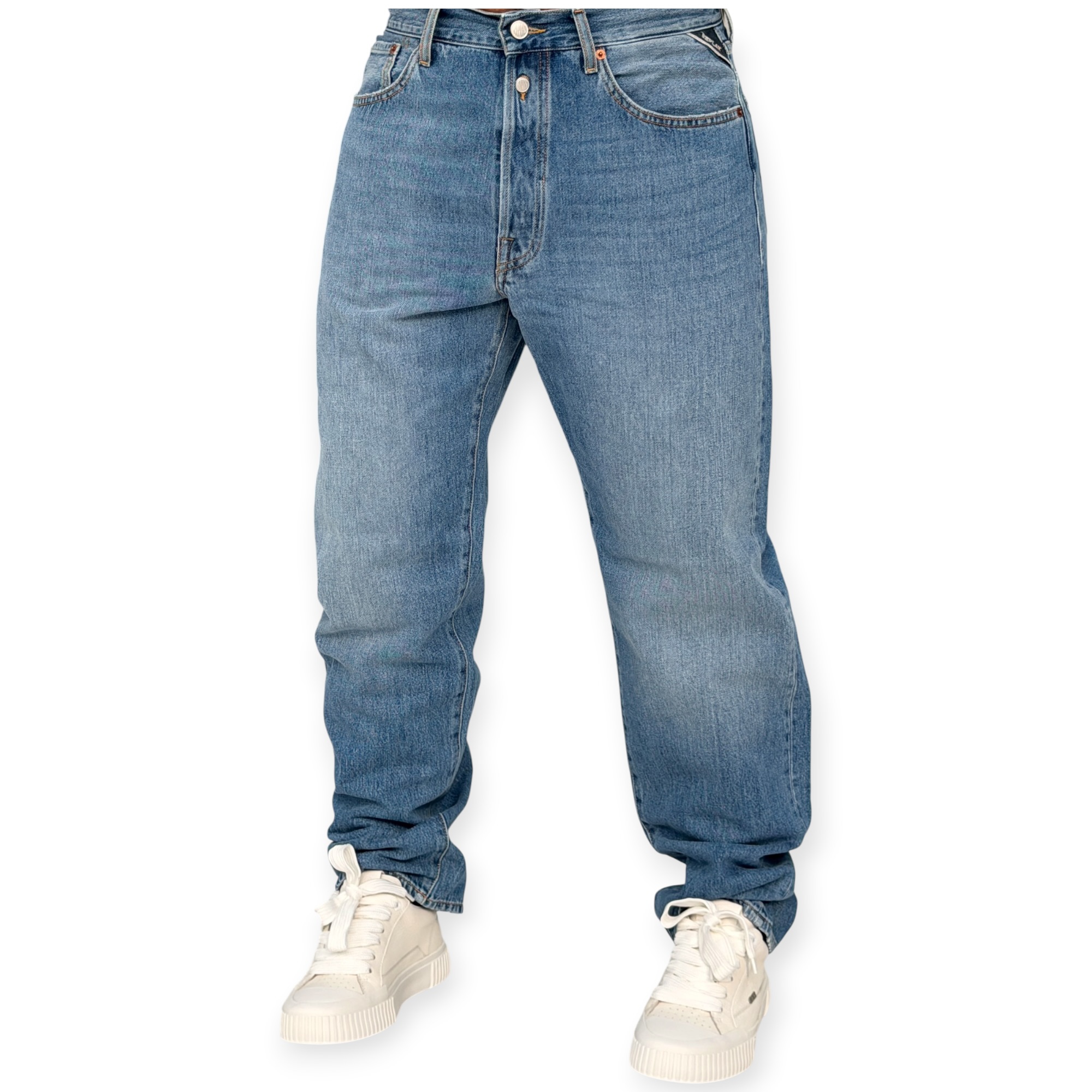 גינס גברים REPLAY 9ZERO1 STRAIGHT FIT גינס גברים REPLAY 9ZERO1 STRAIGHT FIT
