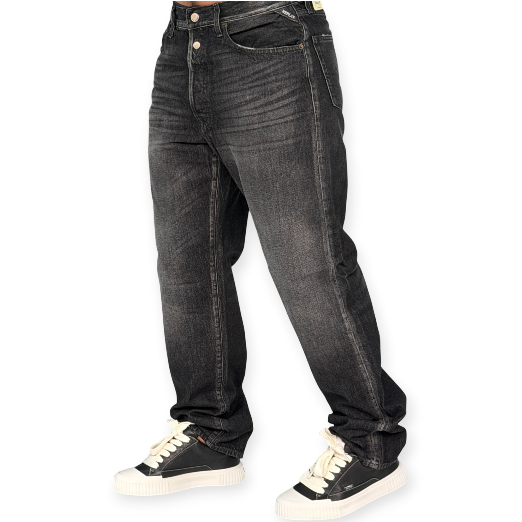 גינס גברים REPLAY 9ZERO1 STRAIGHT FIT גינס גברים REPLAY 9ZERO1 STRAIGHT FIT