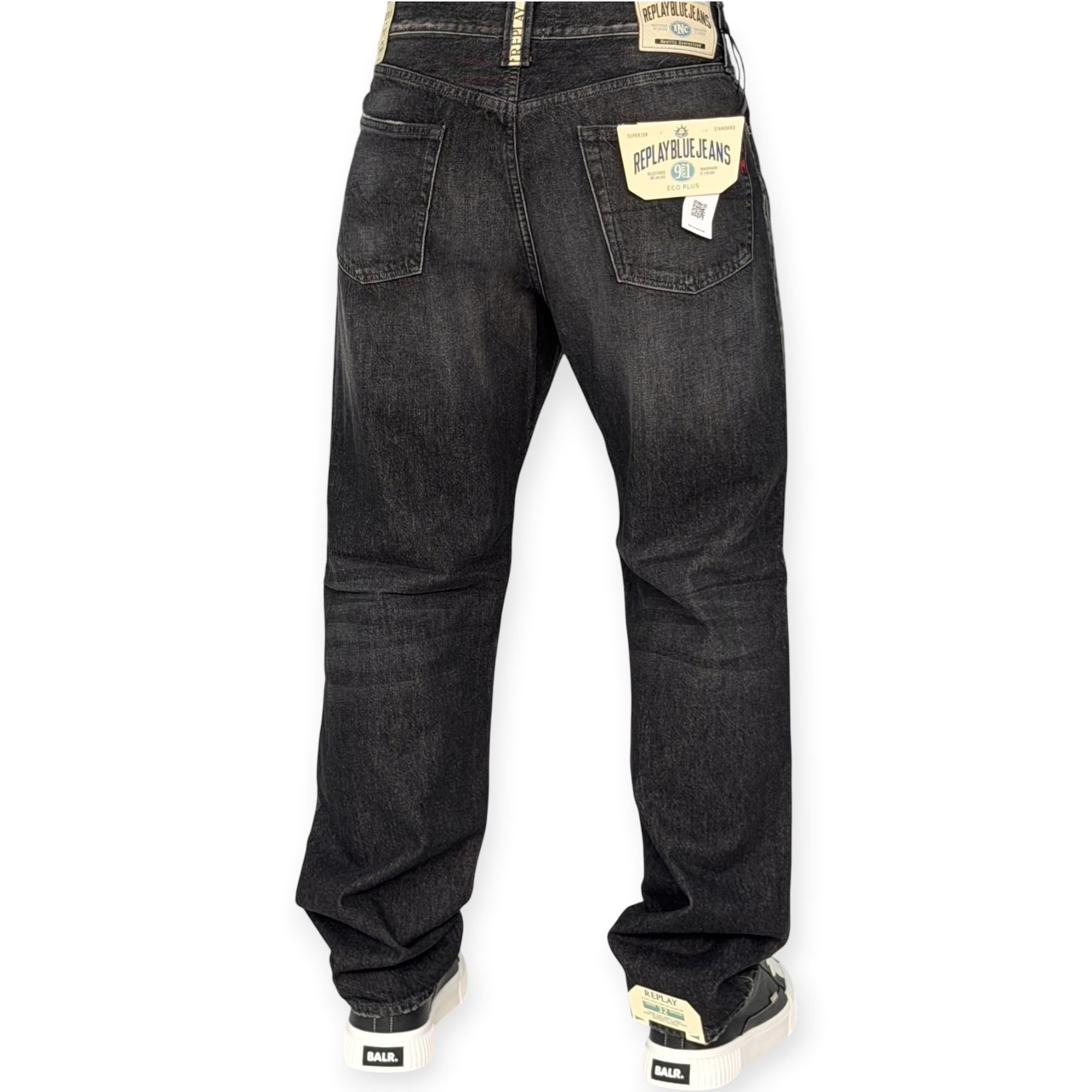 גינס גברים REPLAY 9ZERO1 STRAIGHT FIT גינס גברים REPLAY 9ZERO1 STRAIGHT FIT