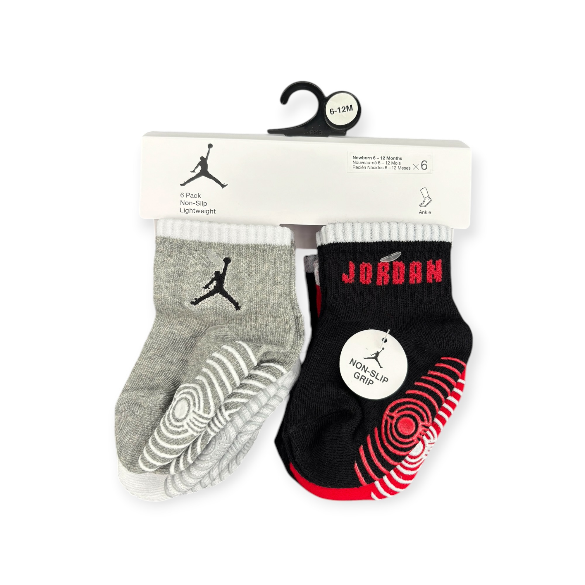 סט 6 גרביים 6-24 חודשים JORDAN LEGACY סט 6 גרביים 6-24 חודשים JORDAN LEGACY
