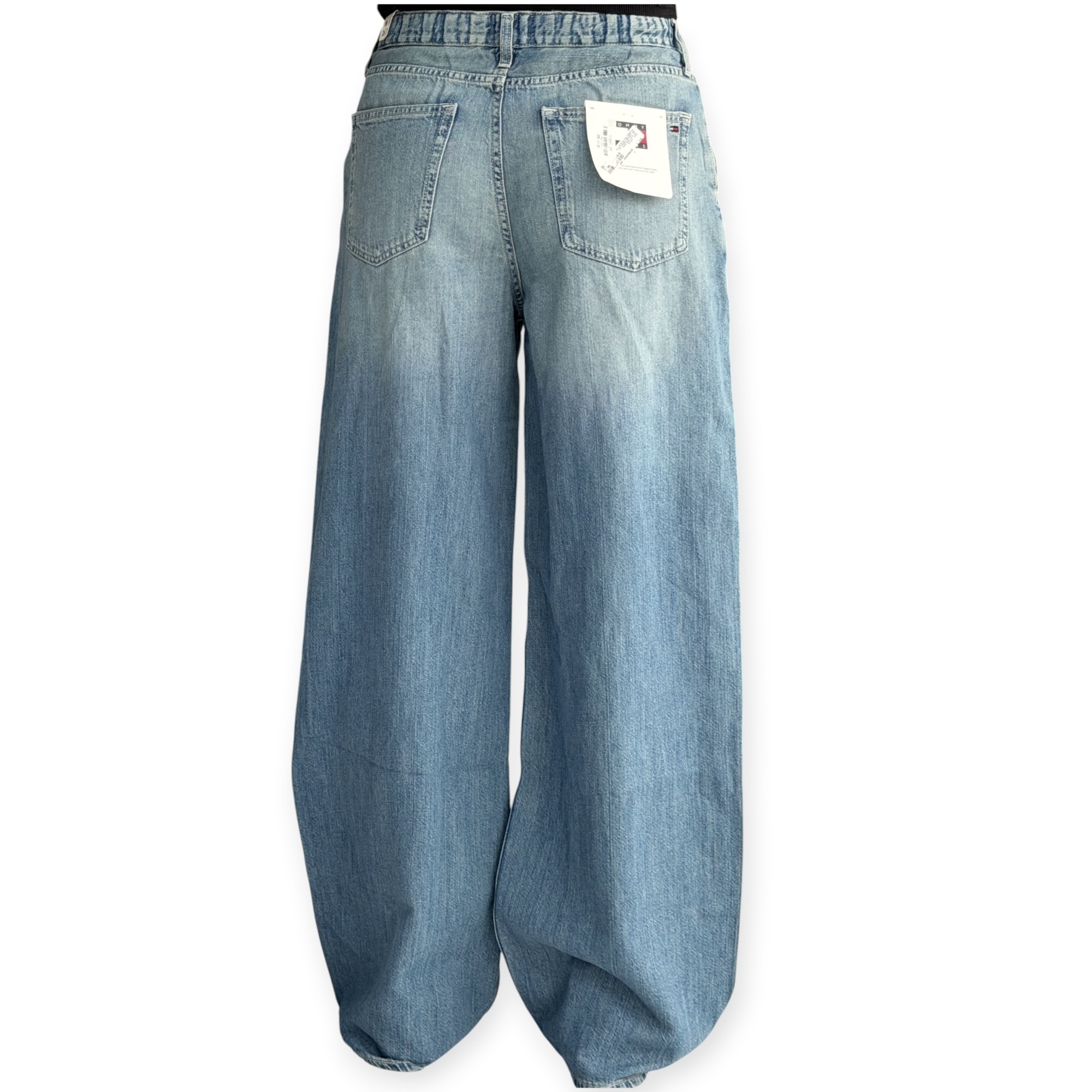 גינס נשים TOMMY HILFIGER LOOSE WIDE  LEG JEANS