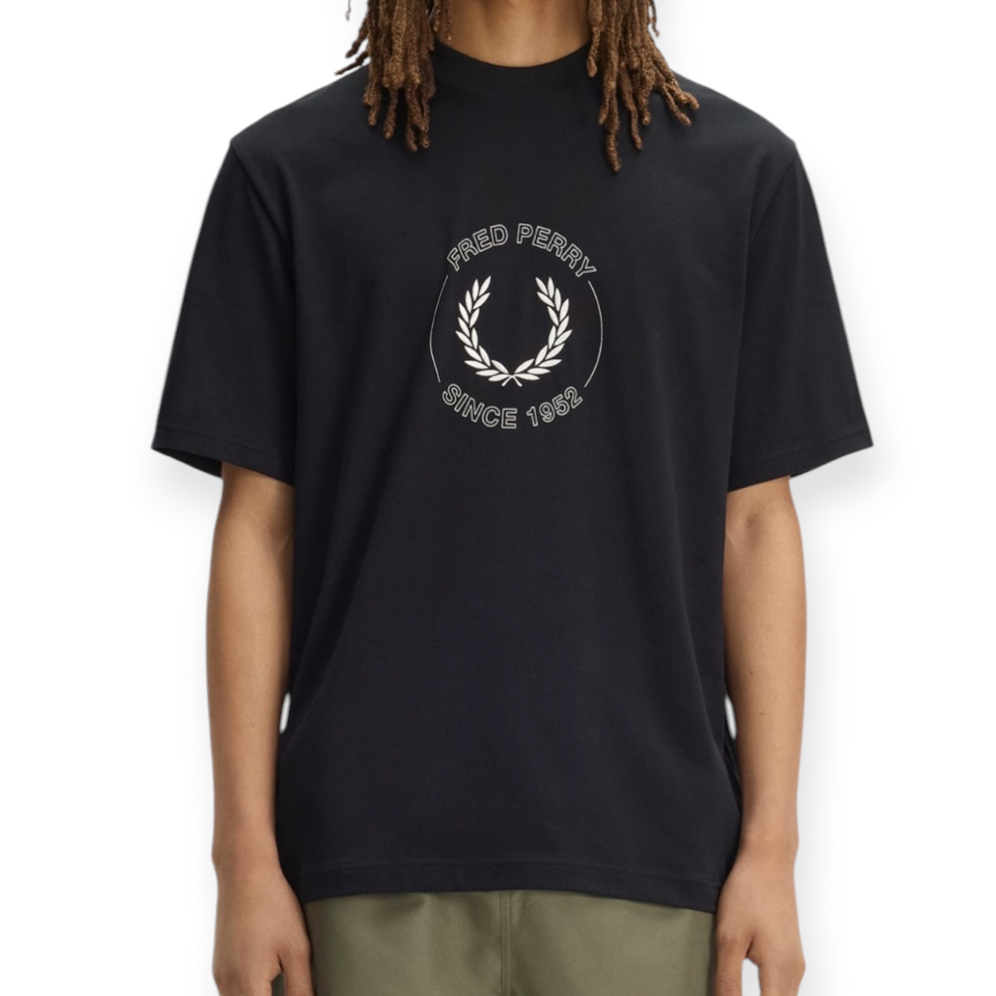חולצה FRED PERRY CIRCLE GRAPHIC SHIRT