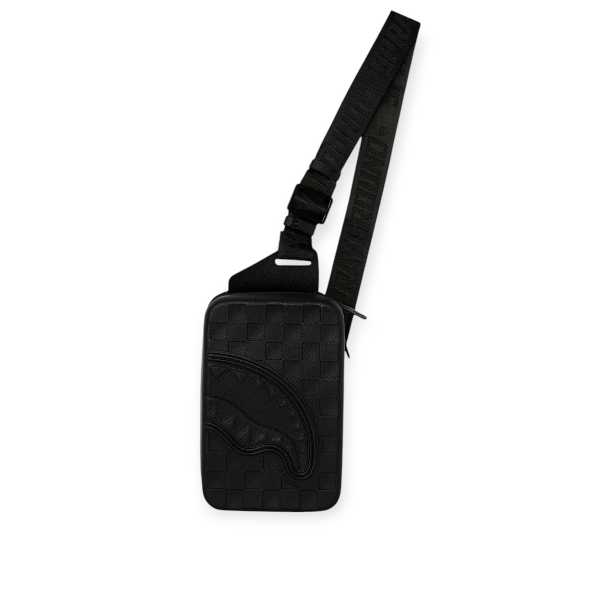 תיק  SPRAYGROUND RAISED CHECK HARD SHELL SLING