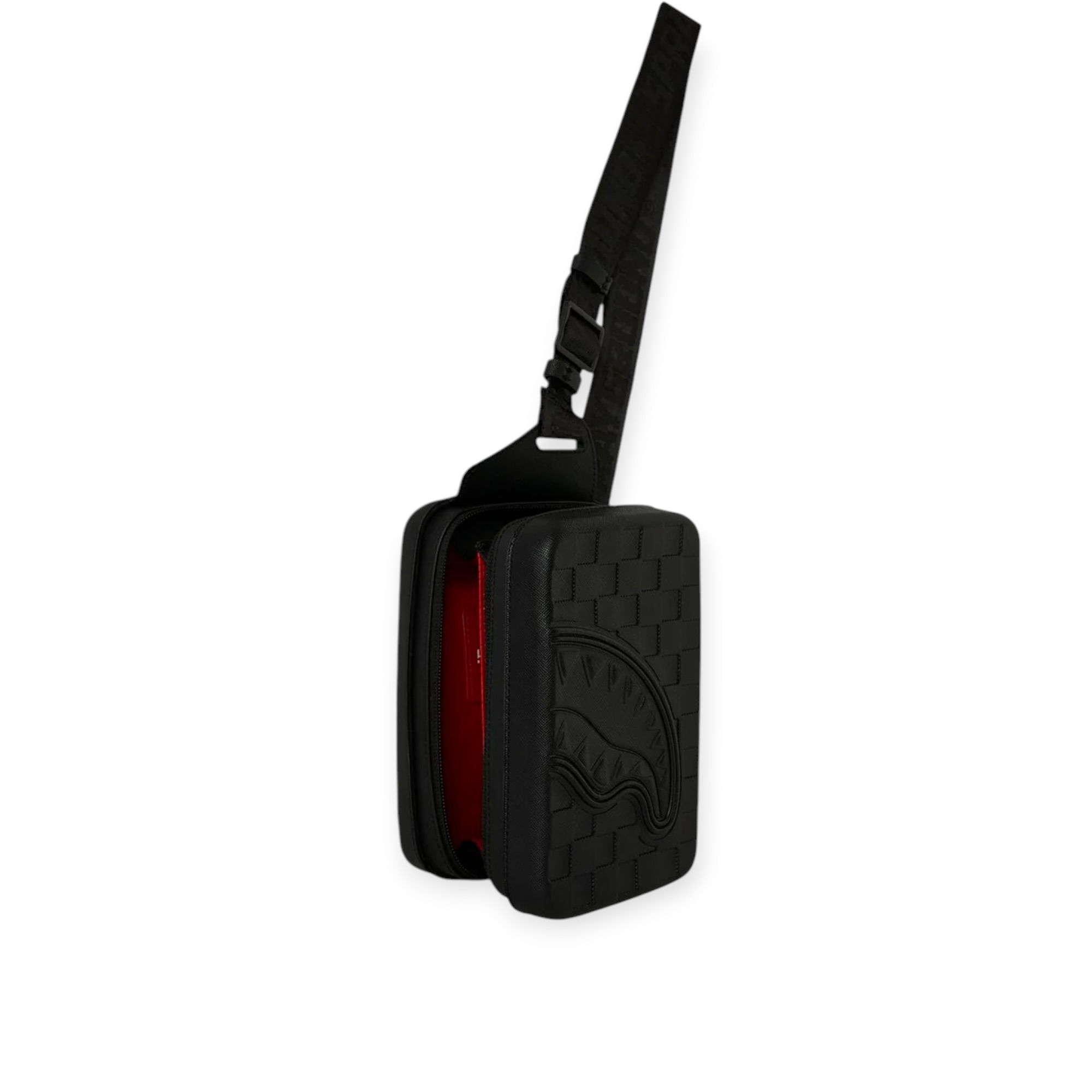 תיק  SPRAYGROUND RAISED CHECK HARD SHELL SLING