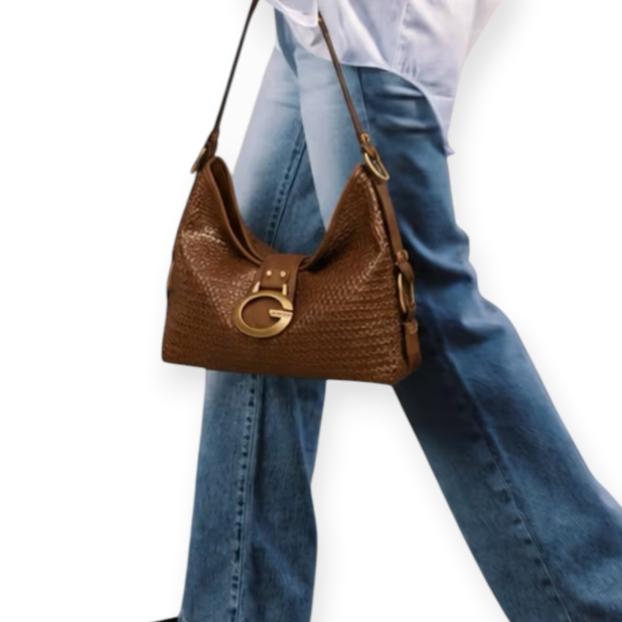 תיק GUESS CAMDEN SHOULDER BAG תיק GUESS CAMDEN SHOULDER BAG