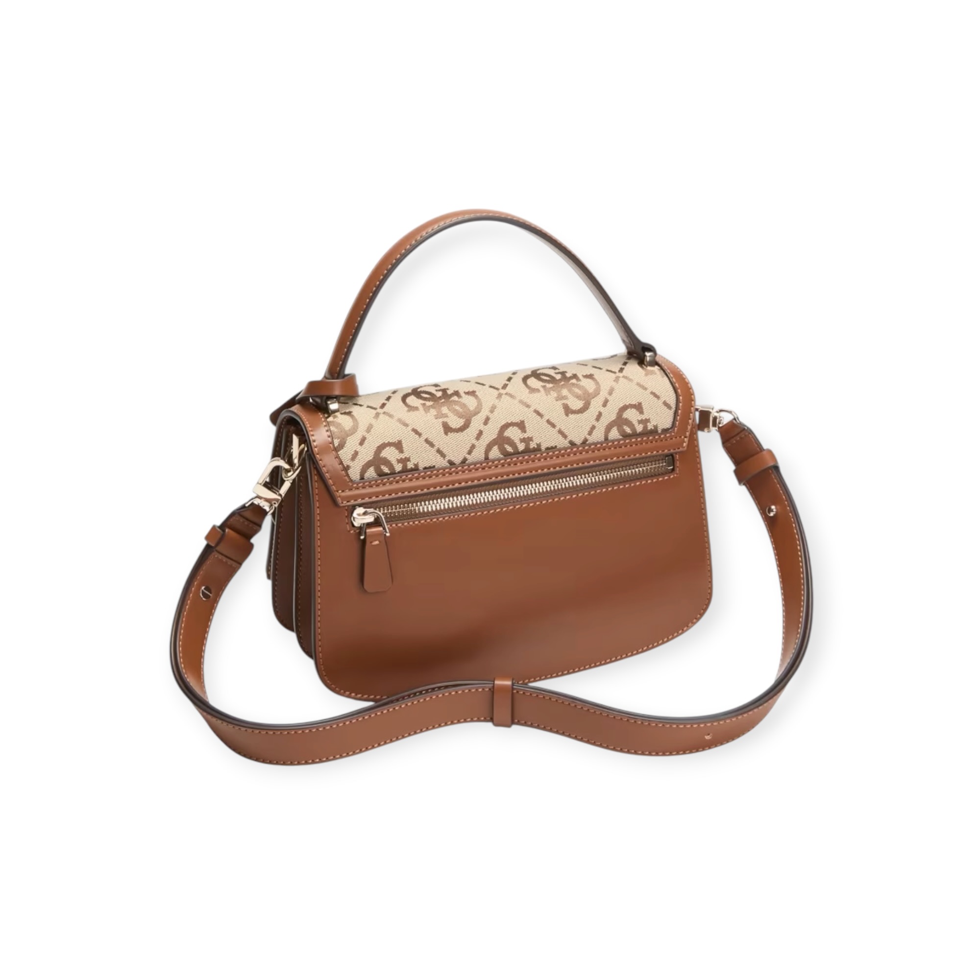 תיק נשים GUESS AUDREY LOGO XBDY FLAP BAG