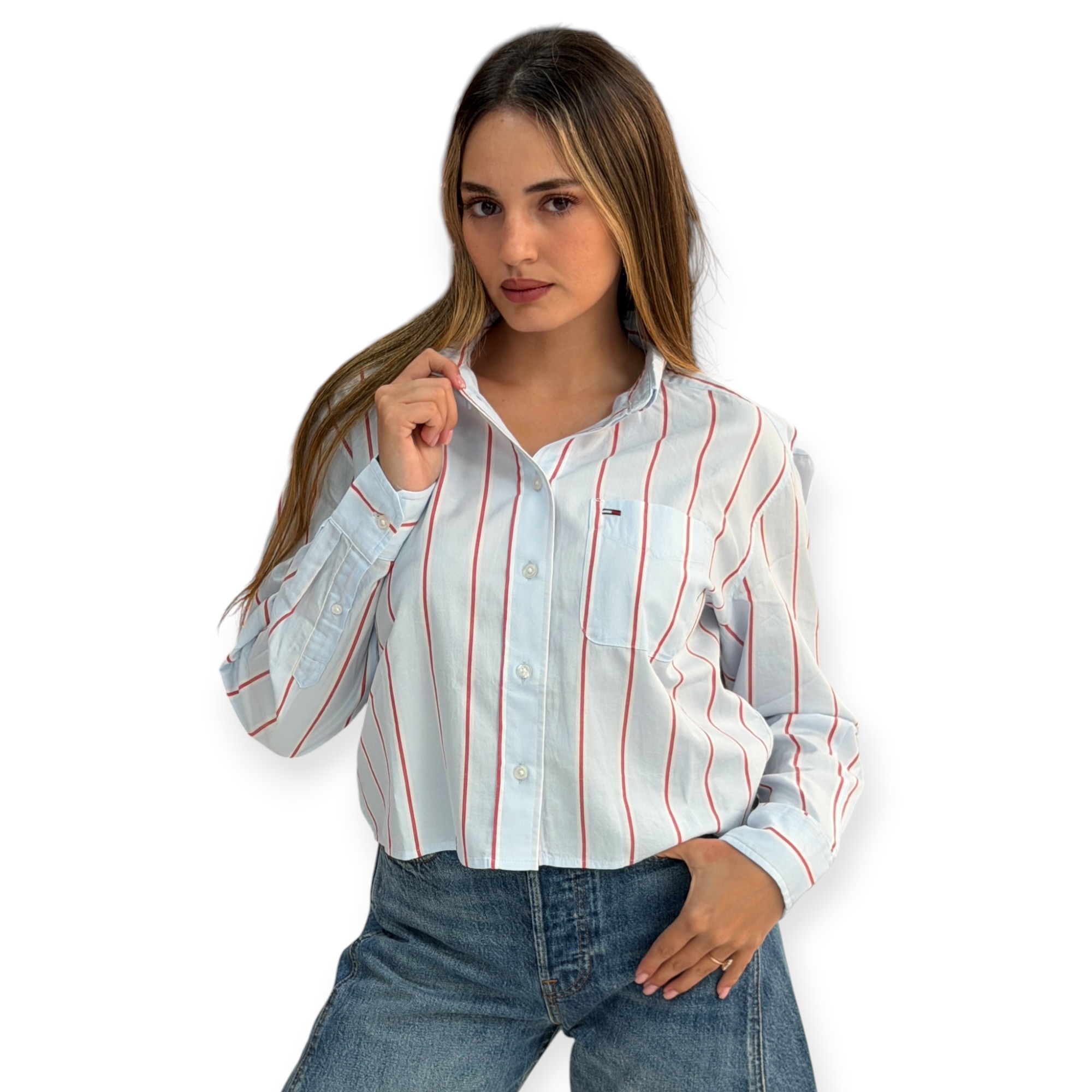 חולצה נשים TOMMY HILFIGER SHIRTS