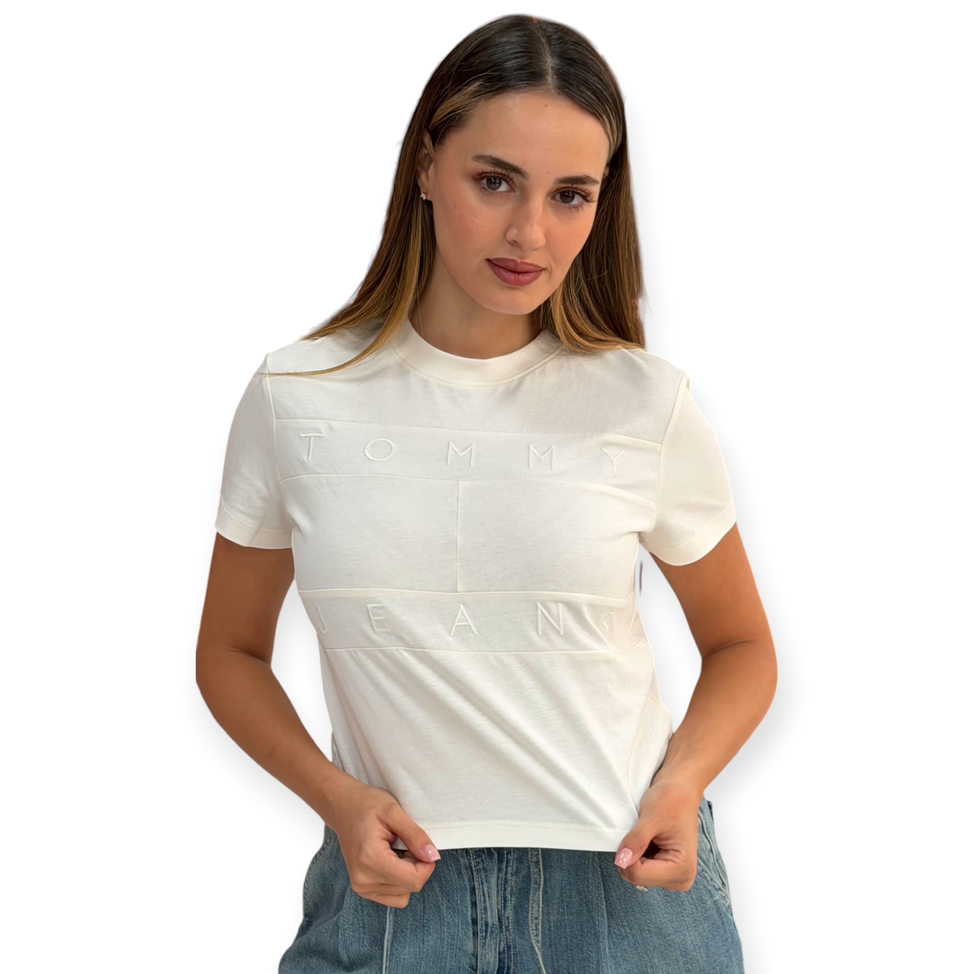 חולצה נשים TOMMY HILFIGER TEE