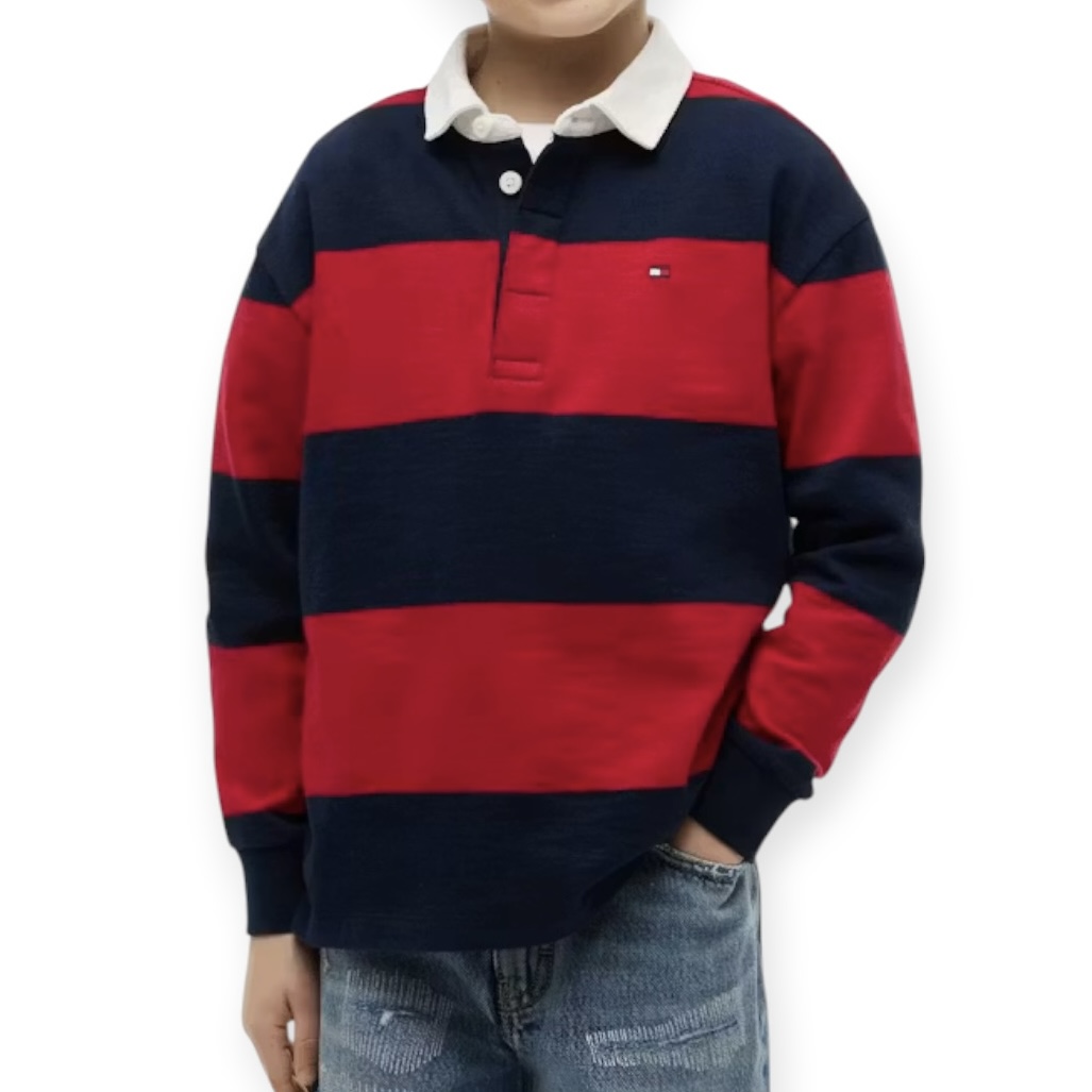 חולצה 2-6 TOMMY HILFIGER RUGBY POLO