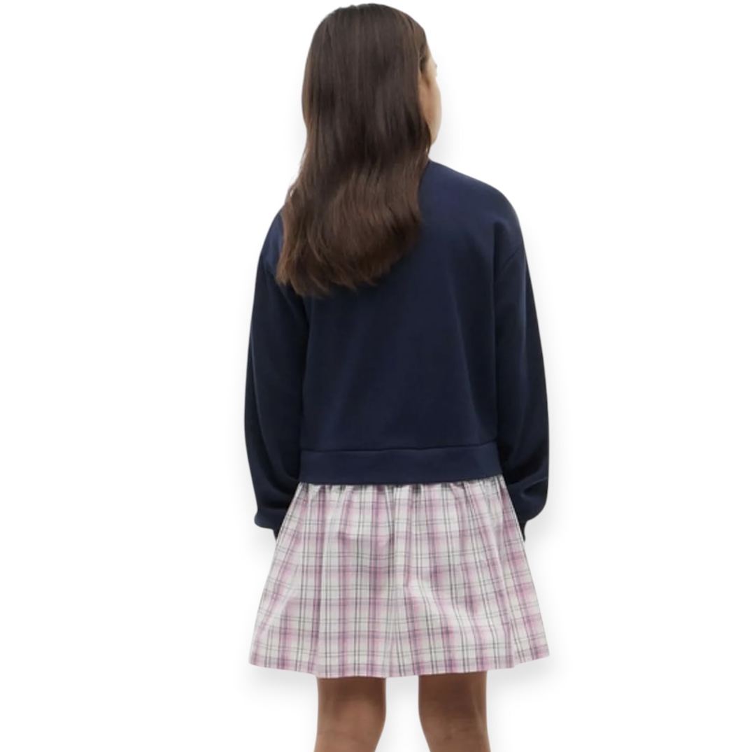 שמלה בנות TOMMY HILFIGER COMBI DRESS 2-6