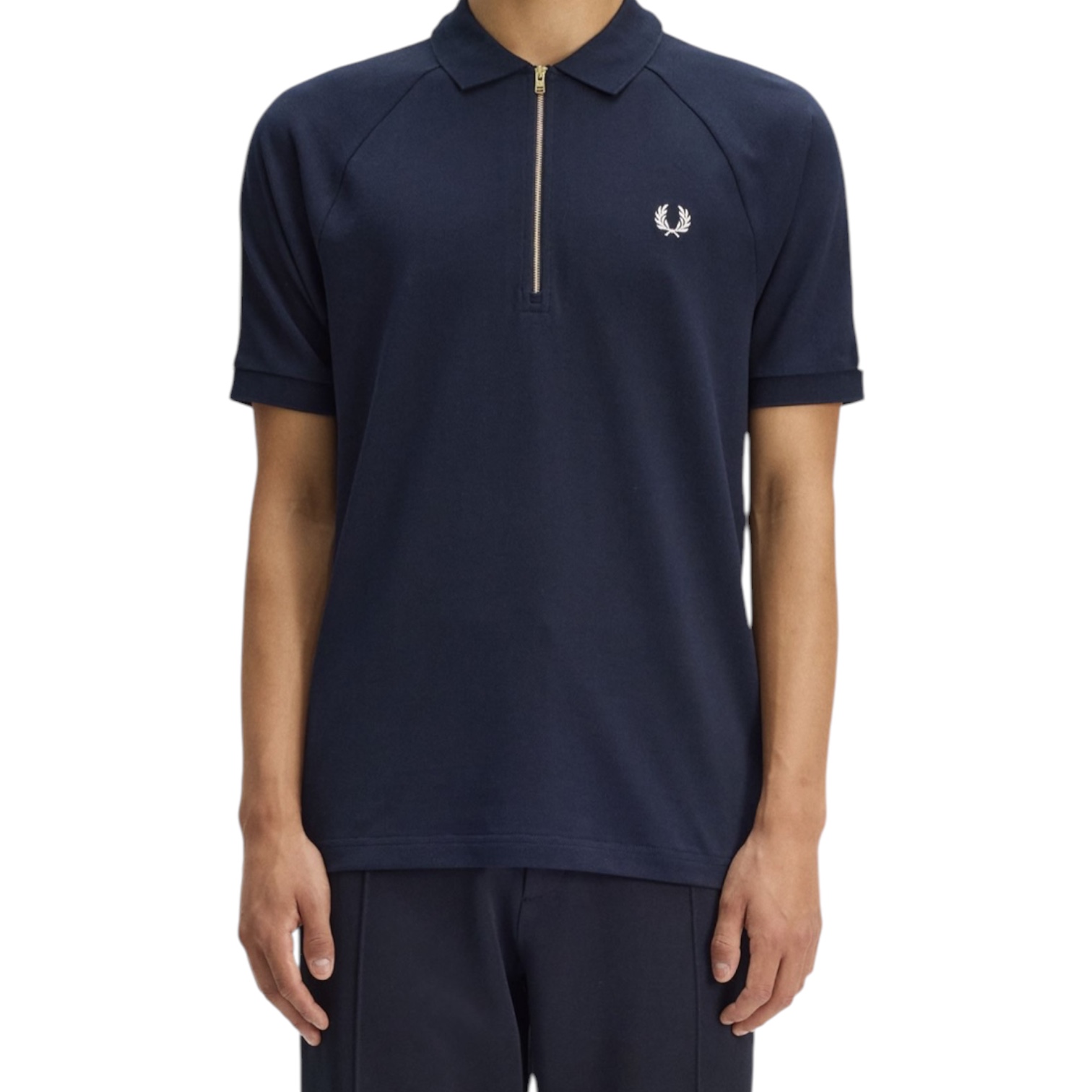 חולצה FRED PERRY CABLE TAPPED POLO SHIRT