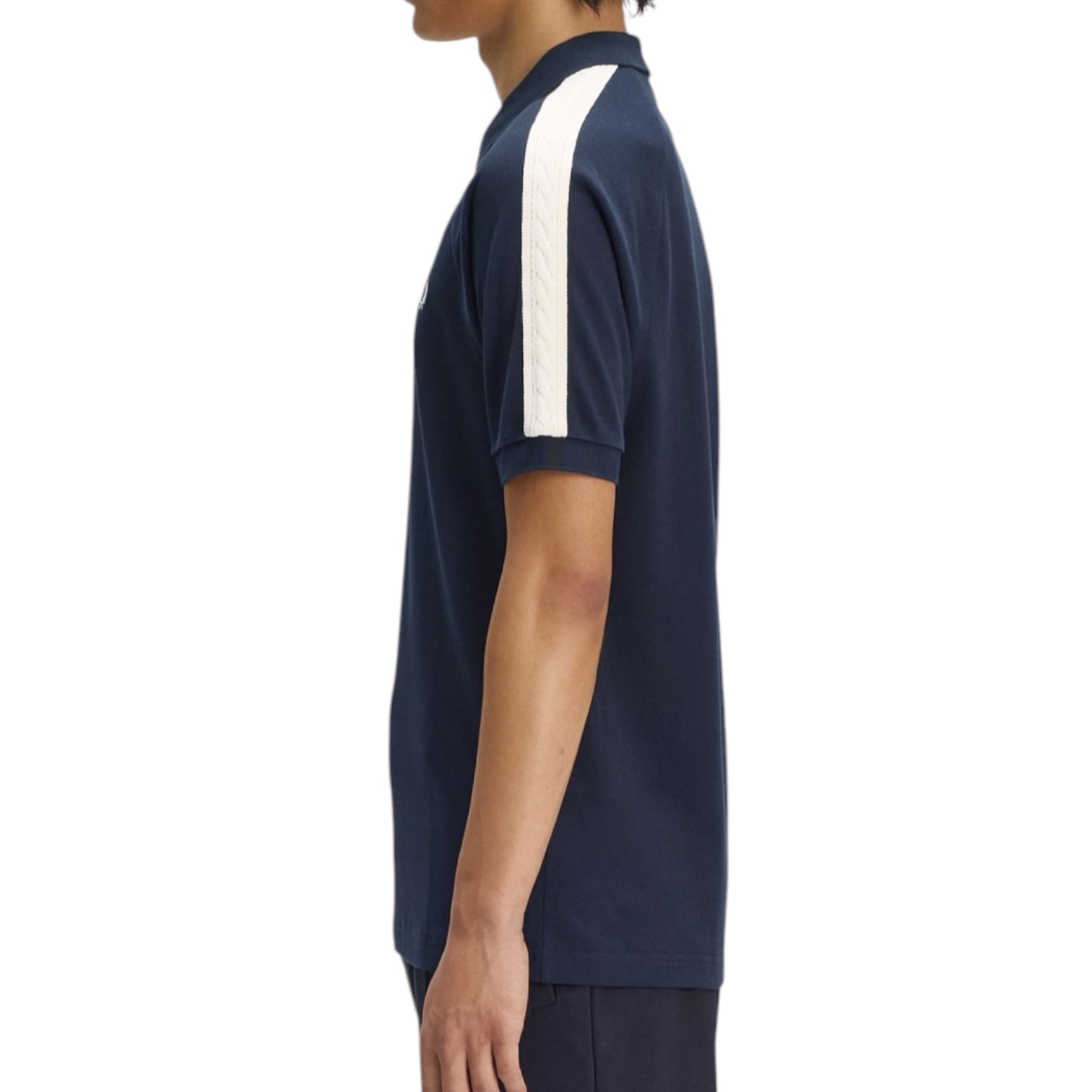 חולצה FRED PERRY CABLE TAPPED POLO SHIRT