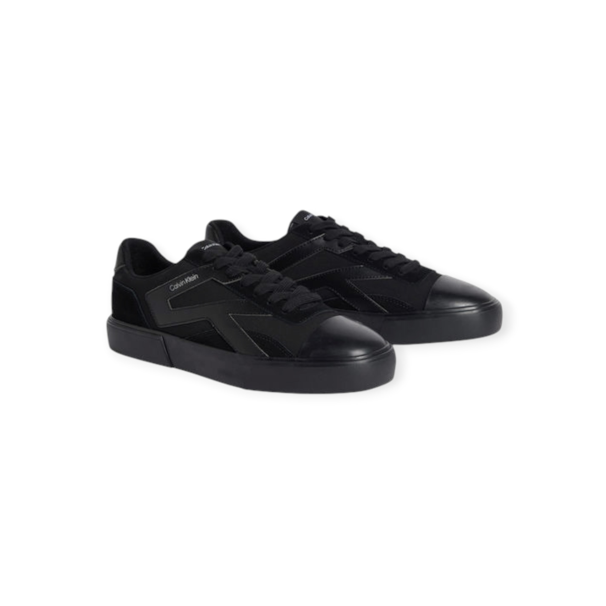 נעלי גברים CALVIN KLEIN LACEUP STRIPE MIX MAT נעלי גברים CALVIN KLEIN LACEUP STRIPE MIX MAT