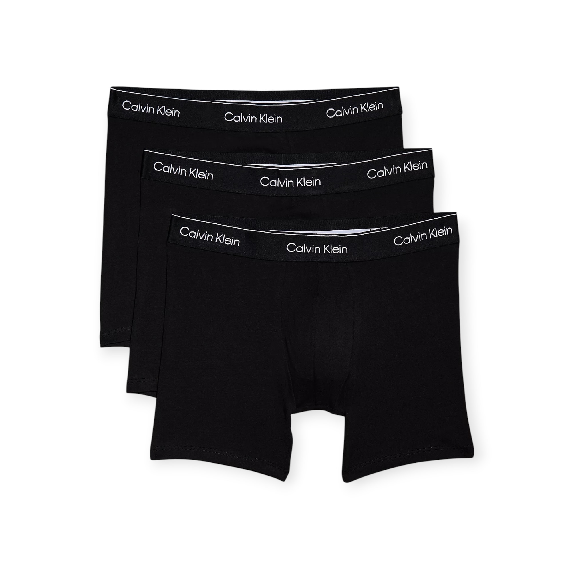 מארז 3 בוקסרים CALVIN KLEIN ICON COTTON STRETCH TRUNKS 3PK