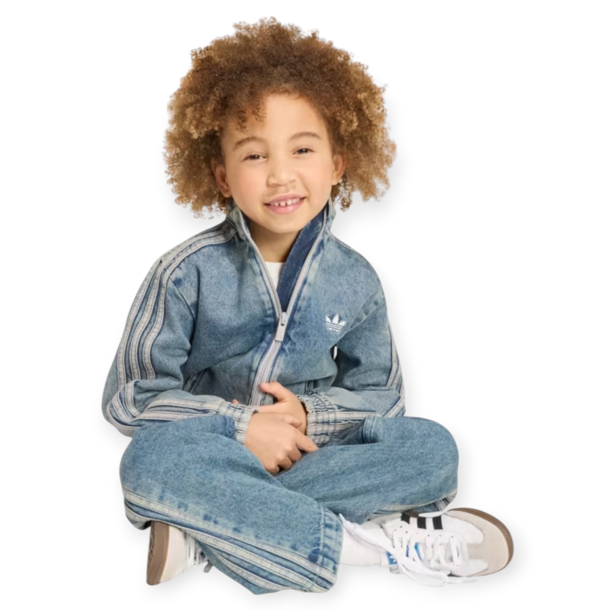 חליפה שנים ADIDAS DENIM FIREBIRD SET 0-4 חליפה שנים ADIDAS DENIM FIREBIRD SET 0-4