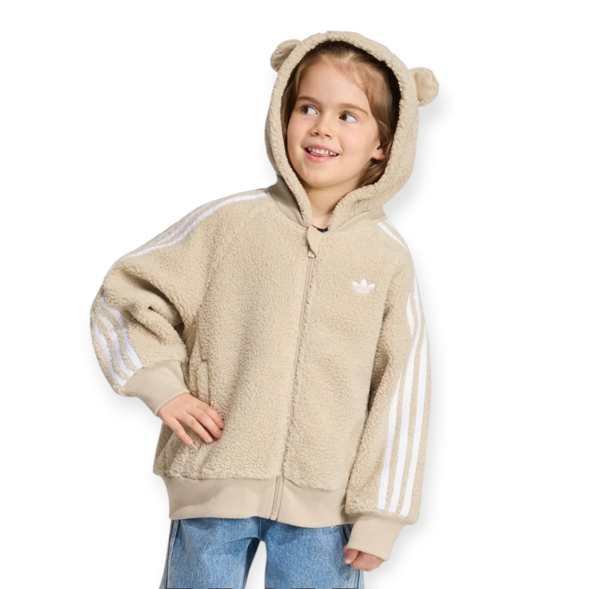 זקט ילדים ADIDAS FLEECE 3-7 זקט ילדים ADIDAS FLEECE 3-7
