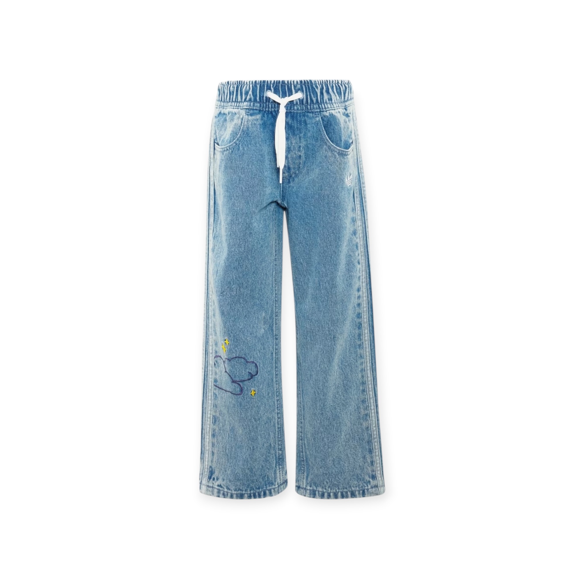 מכנס שנים ADIDAS LOOSE DENIM 3-8 מכנס שנים ADIDAS LOOSE DENIM 3-8