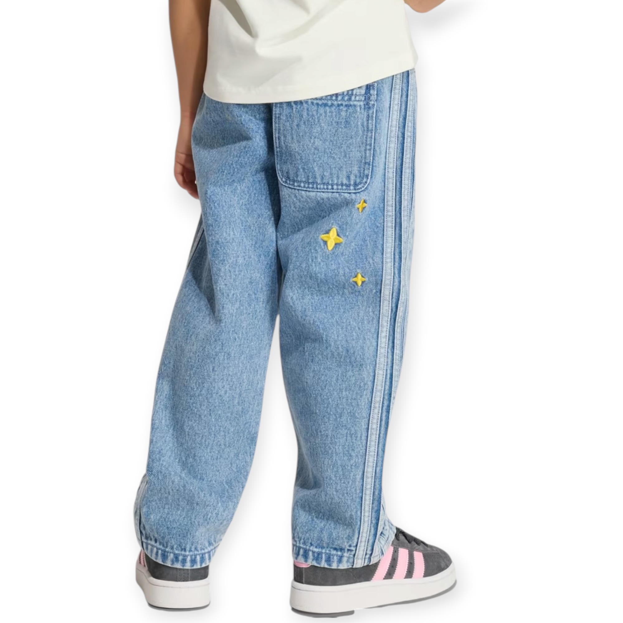 מכנס שנים ADIDAS LOOSE DENIM 3-8 מכנס שנים ADIDAS LOOSE DENIM 3-8