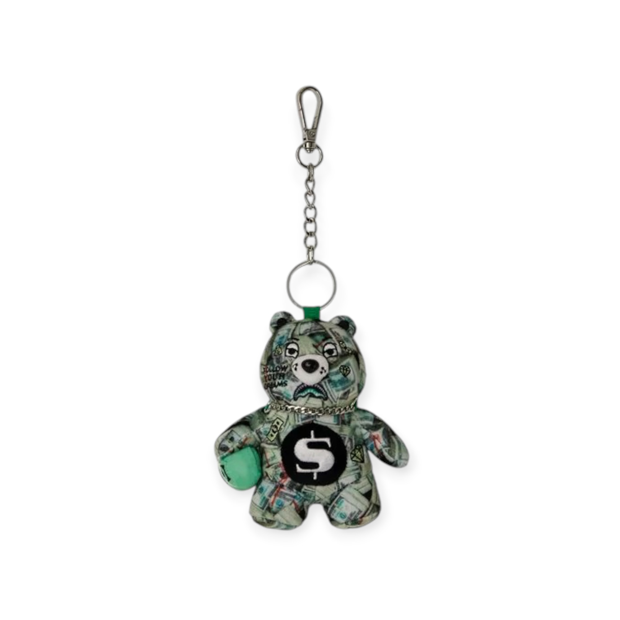 מחזיק מפתחות SPRAYGROUND MONEY BANKS BEAR KEYCHAIN