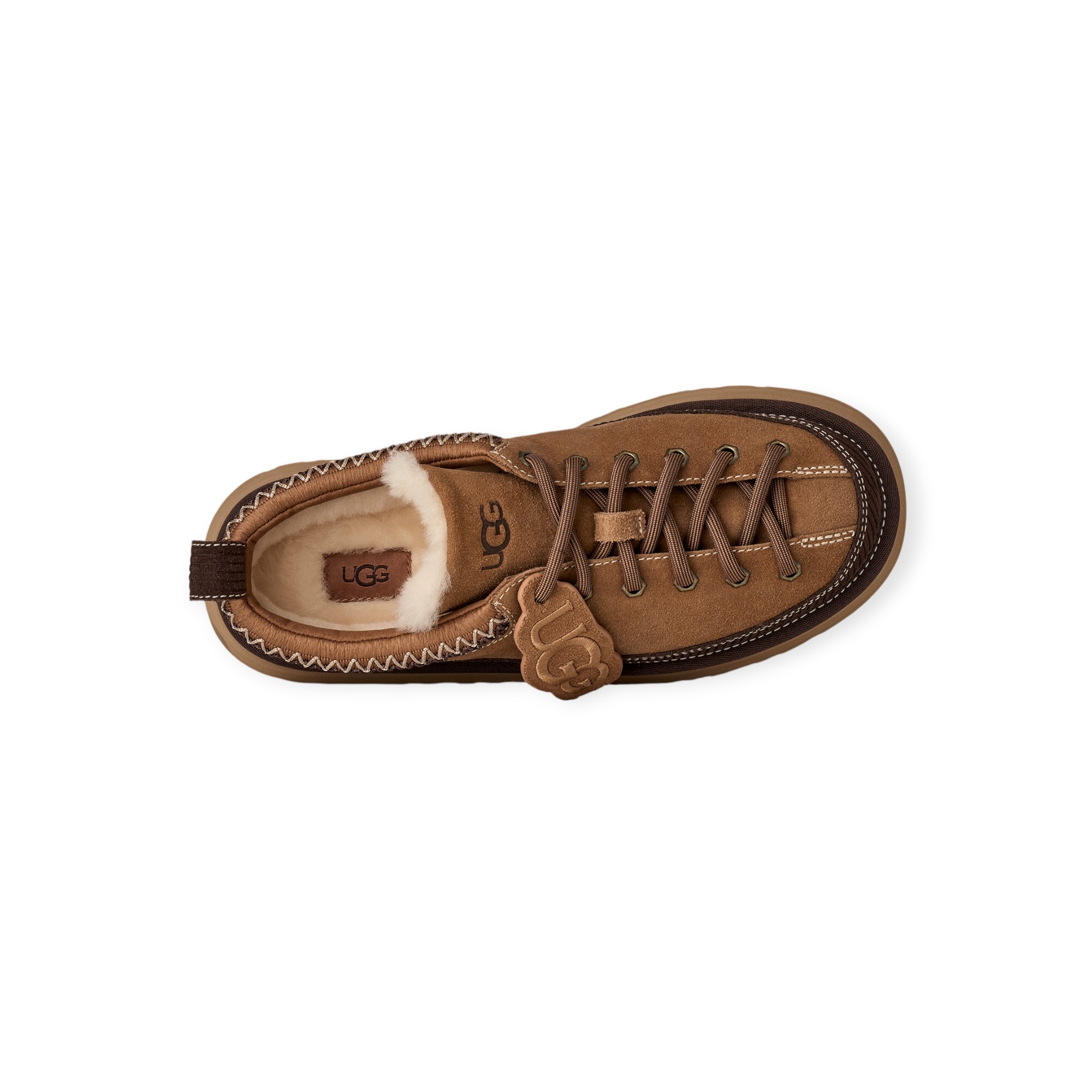 נעלי נשים מכירה מוקדמת צפי הגעה עד 27.9.26 UGG HERITAGE LACE UP SLIPPER