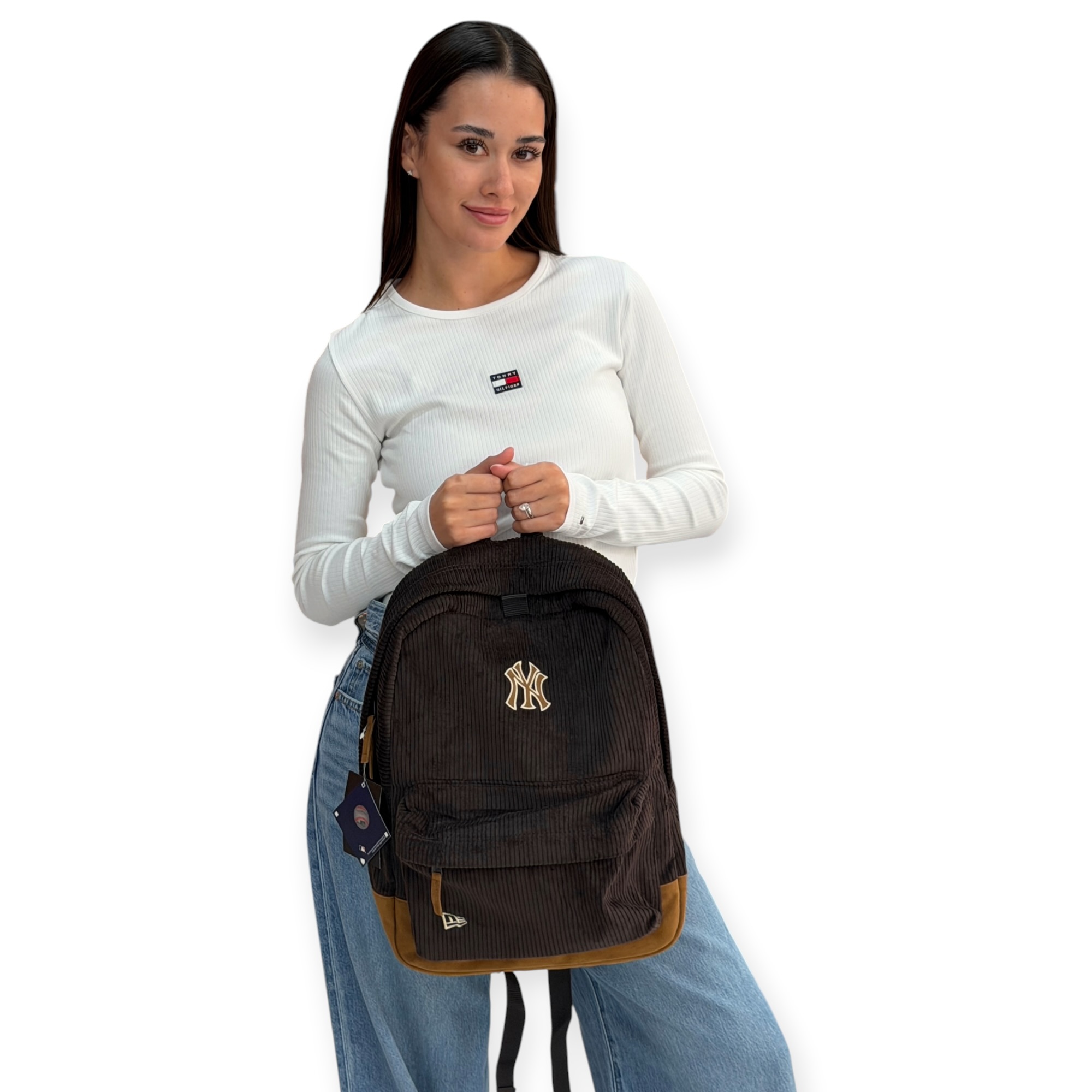 תיק גב NEW ERA NEW YORK CORD BAG תיק גב NEW ERA NEW YORK CORD BAG