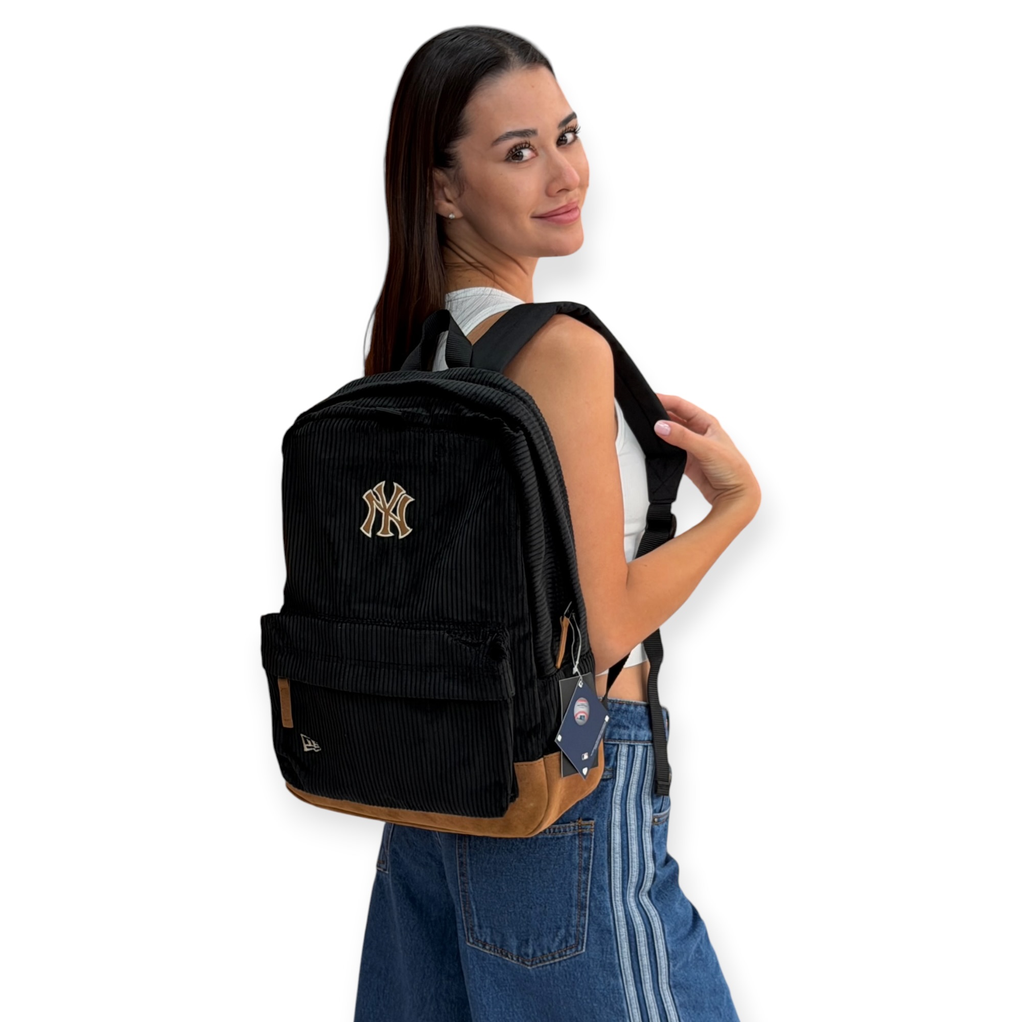 תיק גב NEW ERA NEW YORK CORD BAG תיק גב NEW ERA NEW YORK CORD BAG