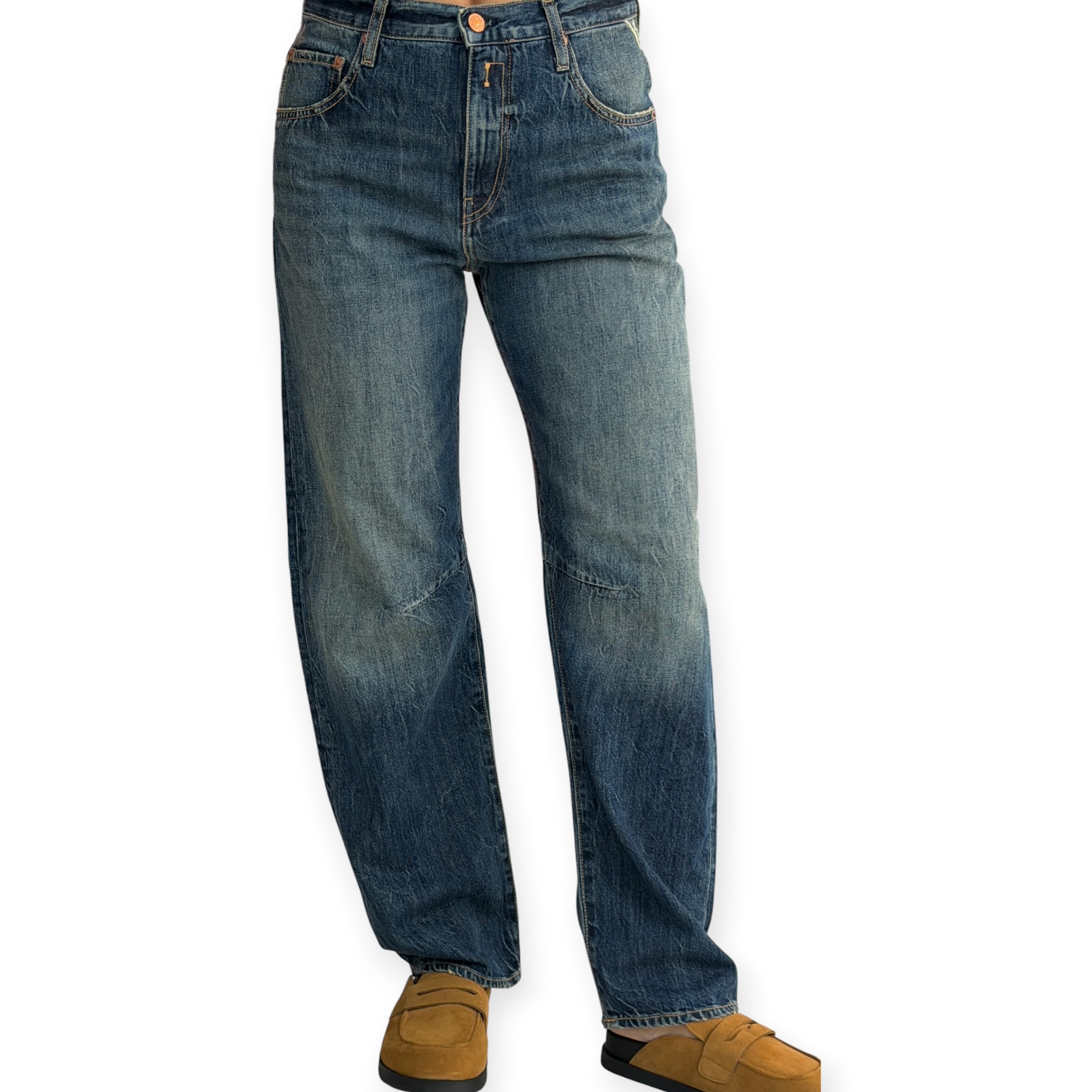 גינס נשים REPLAY JANIE BARREL JEANS