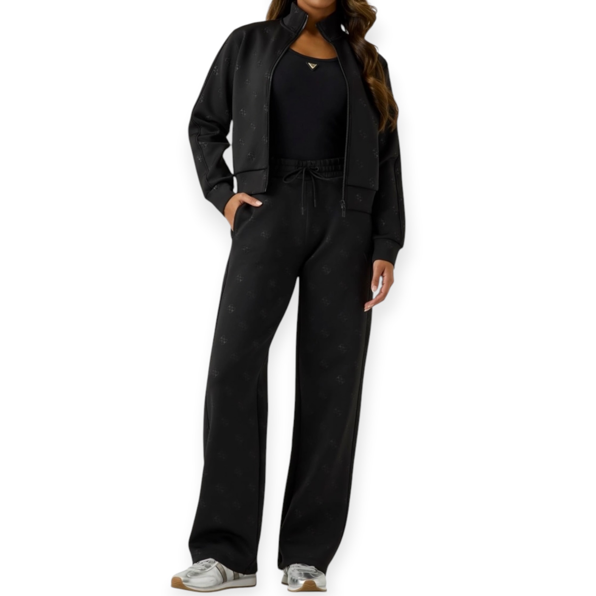 חליפה נשים 2 חלקים GUESS CALISTA WIDE LEG