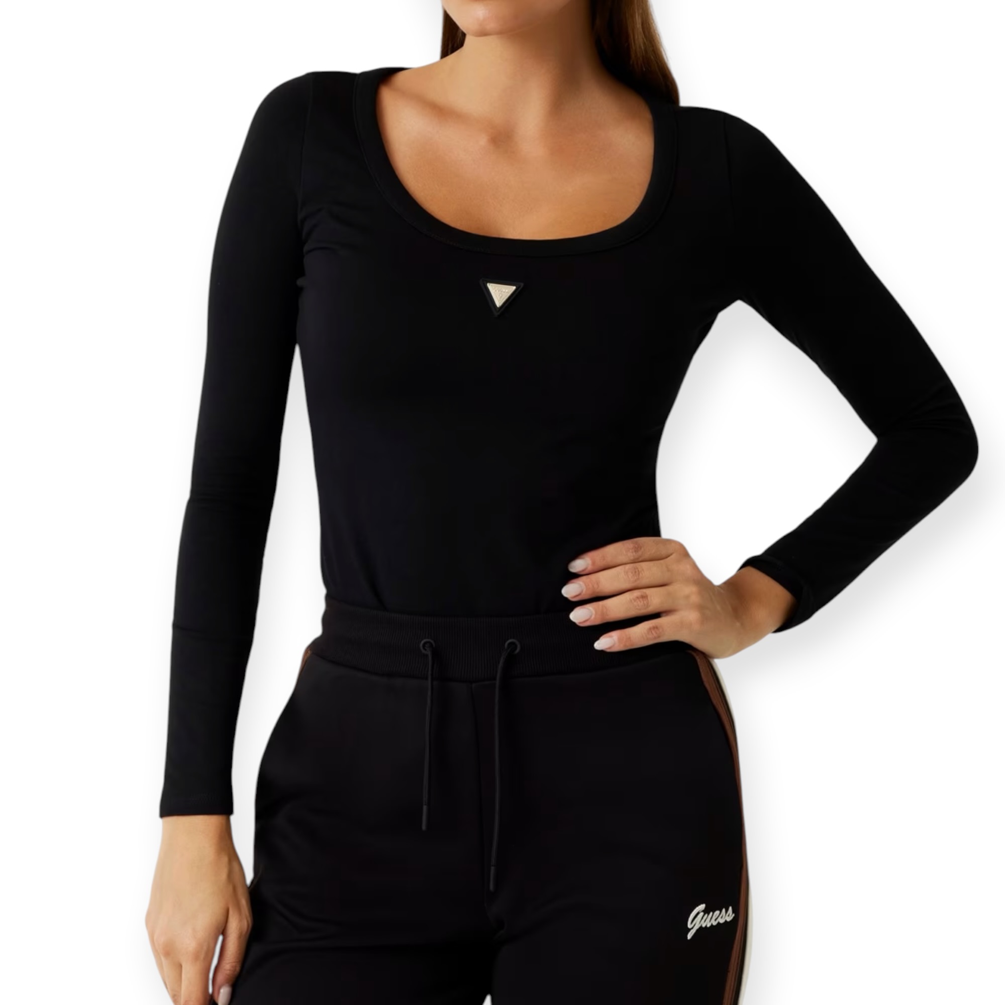 בגד גוף GUESS COLETTE LS BODYSUIT בגד גוף GUESS COLETTE LS BODYSUIT