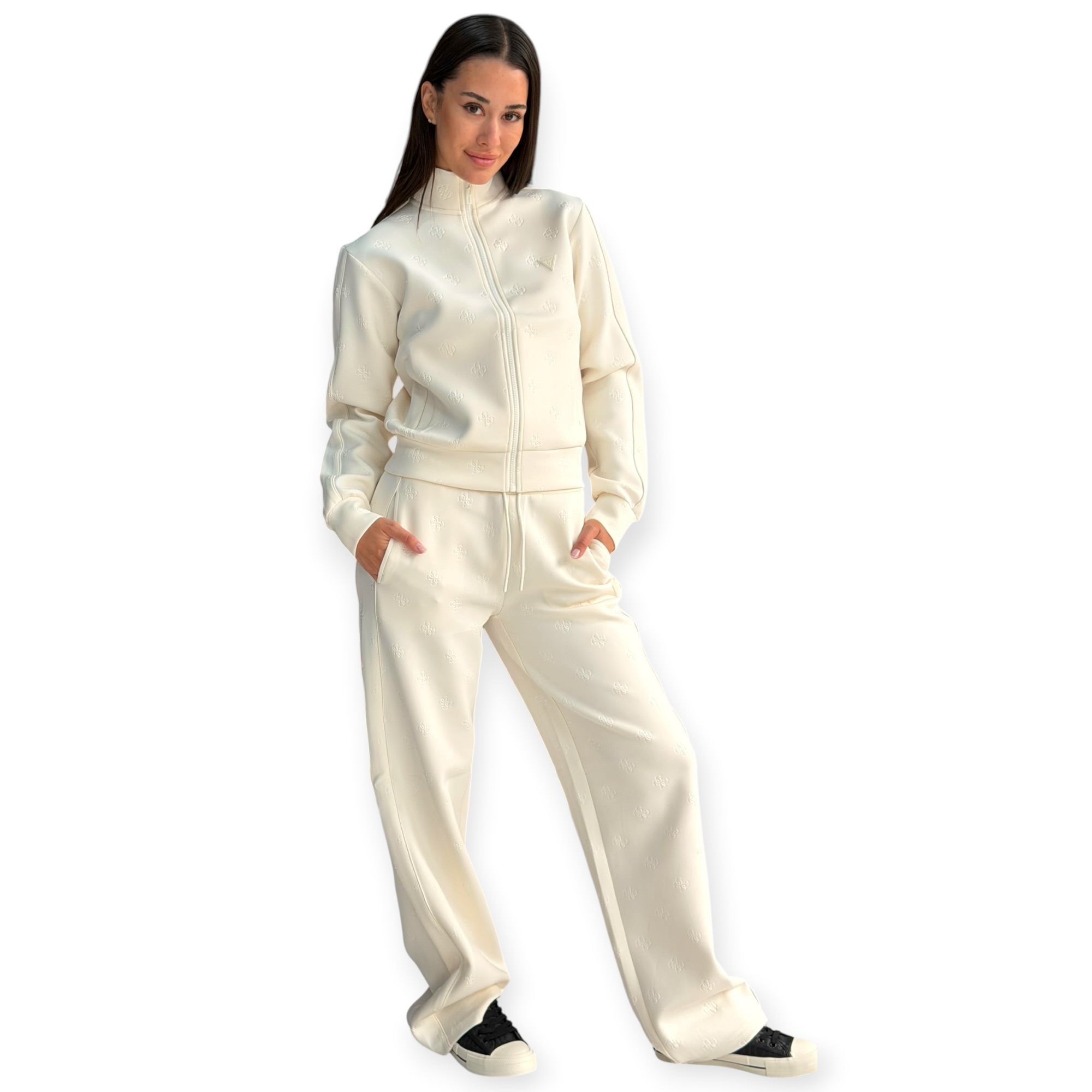 חליפה נשים 2 חלקים GUESS CALISTA WIDE LEG