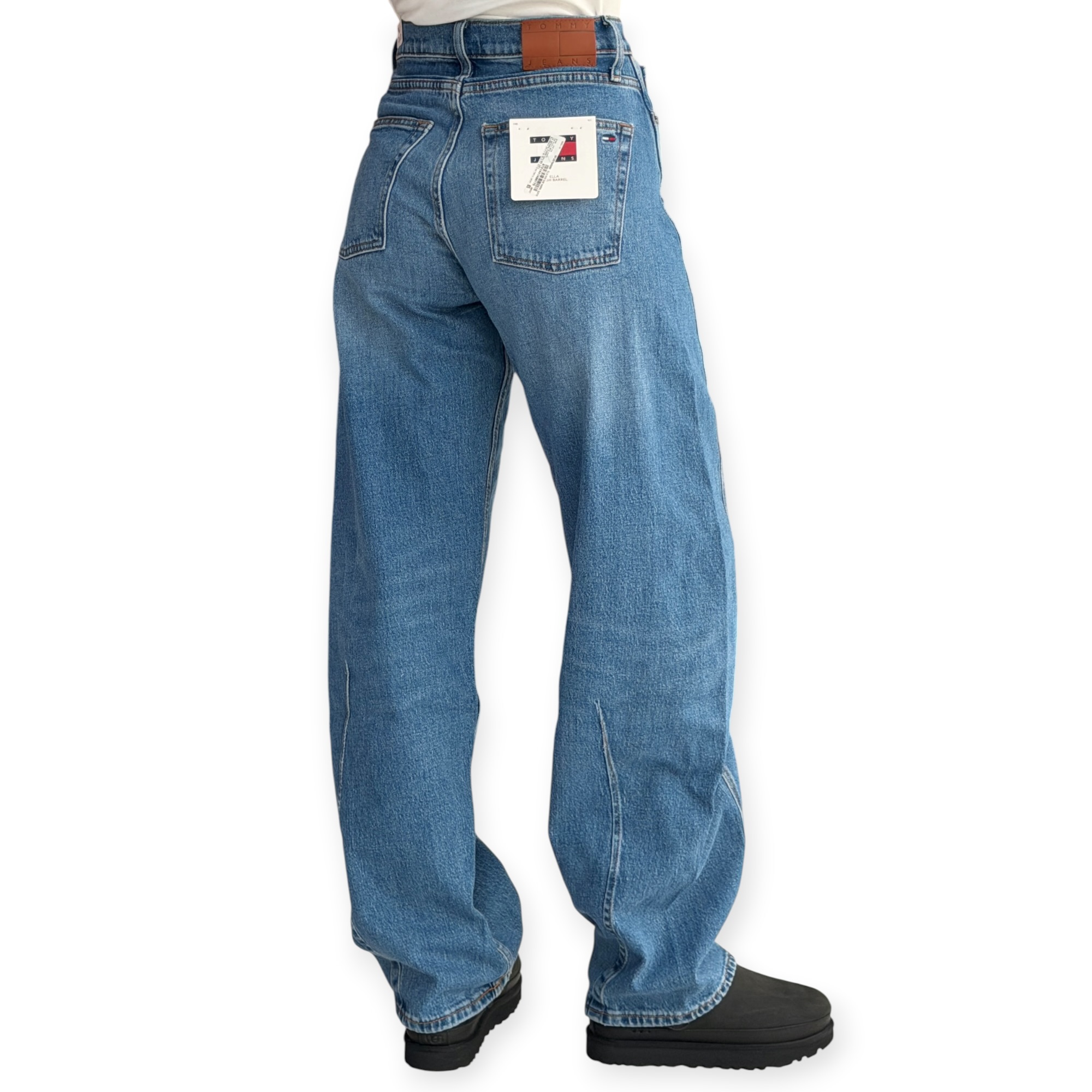 גינס נשים TOMMY HILFIGER ELLA HUGH RISE BARREL גינס נשים TOMMY HILFIGER ELLA HUGH RISE BARREL