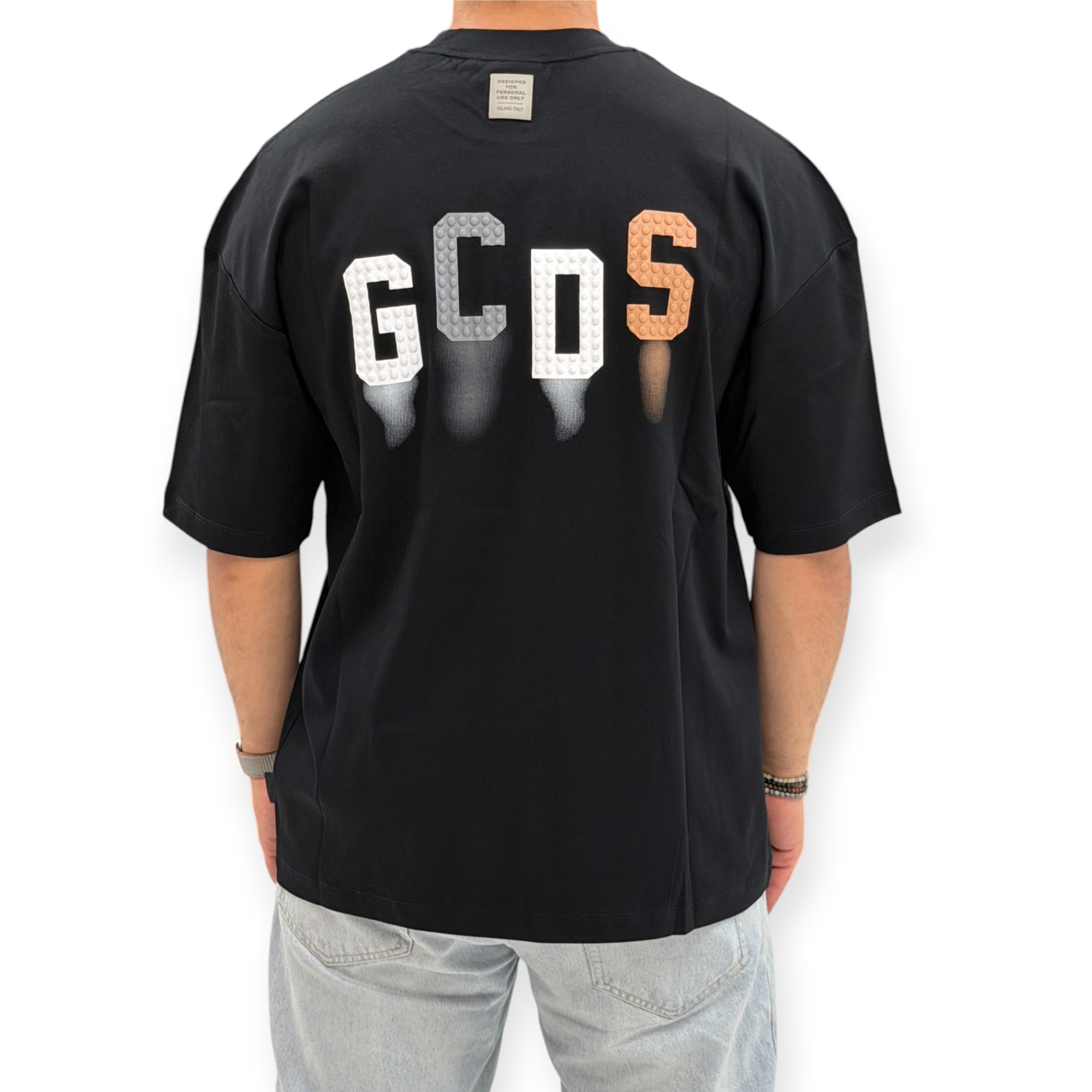 חולצה גברים GCDS OVER SIZE TEE חולצה גברים GCDS OVER SIZE TEE